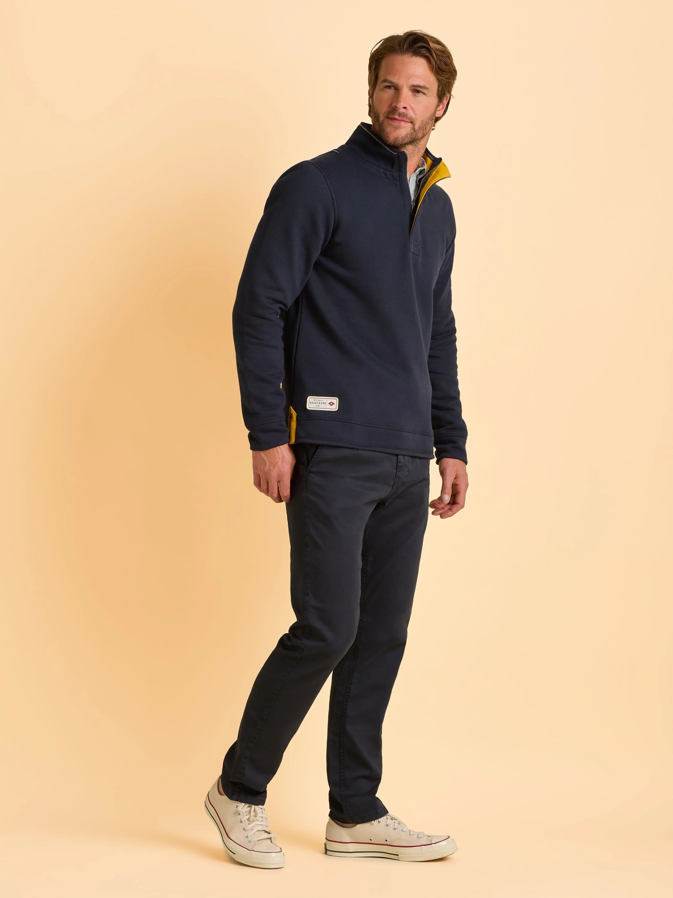Abbotsbury Quarter Zip Sweatshirt - Image 3