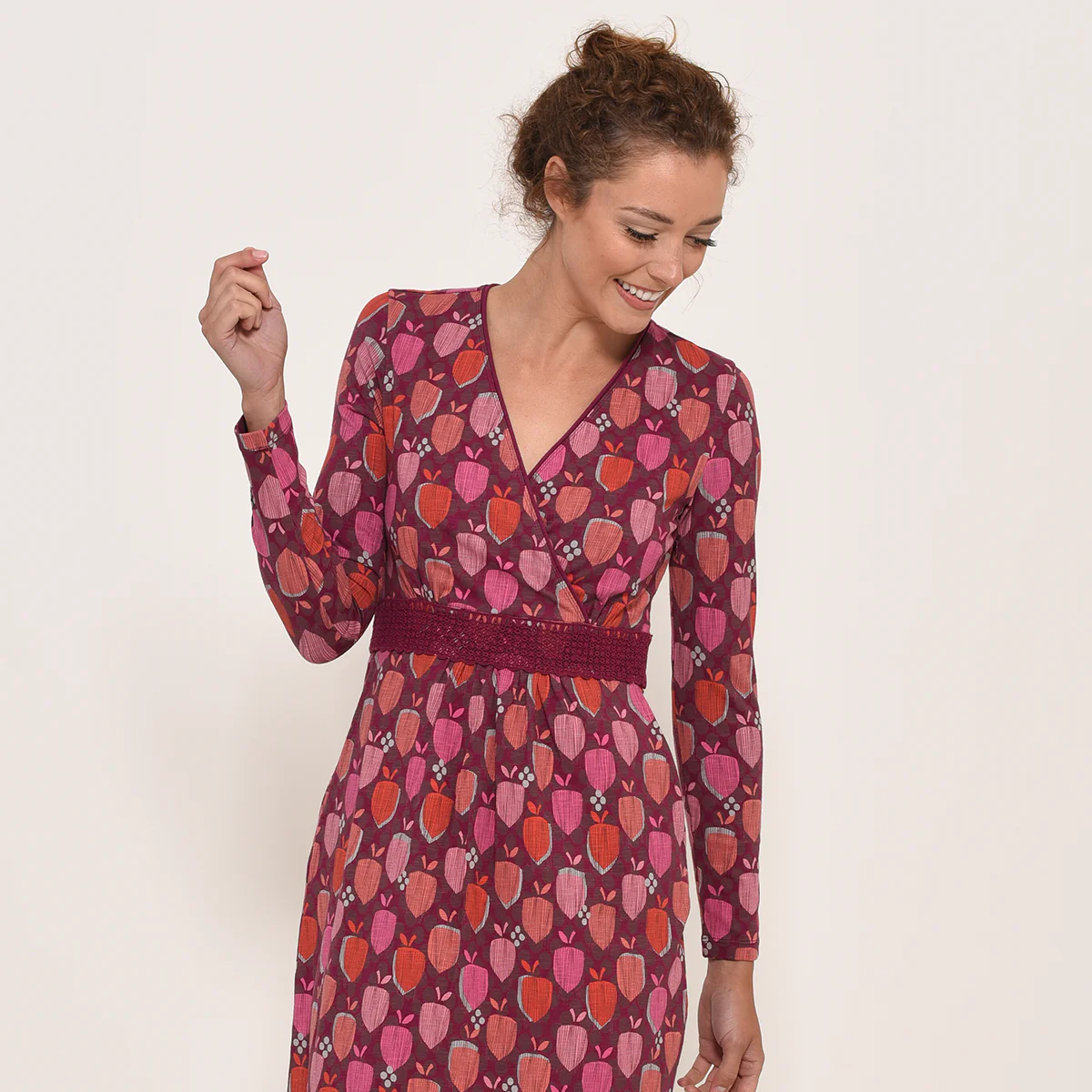 Acorn Wrap Dress - Image 2