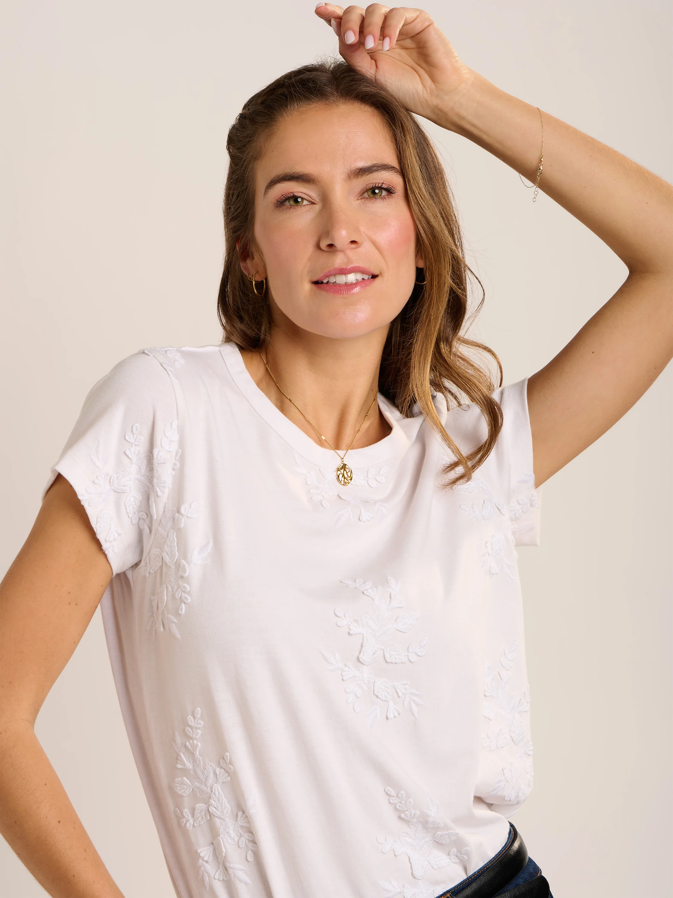 Agathe Embroidered T-Shirt