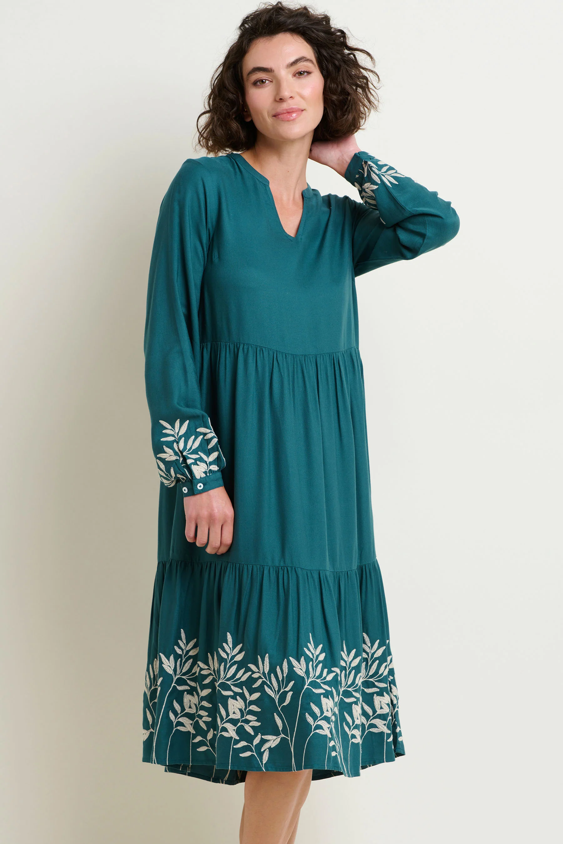 Anwen Embroidered Dress - Image 3
