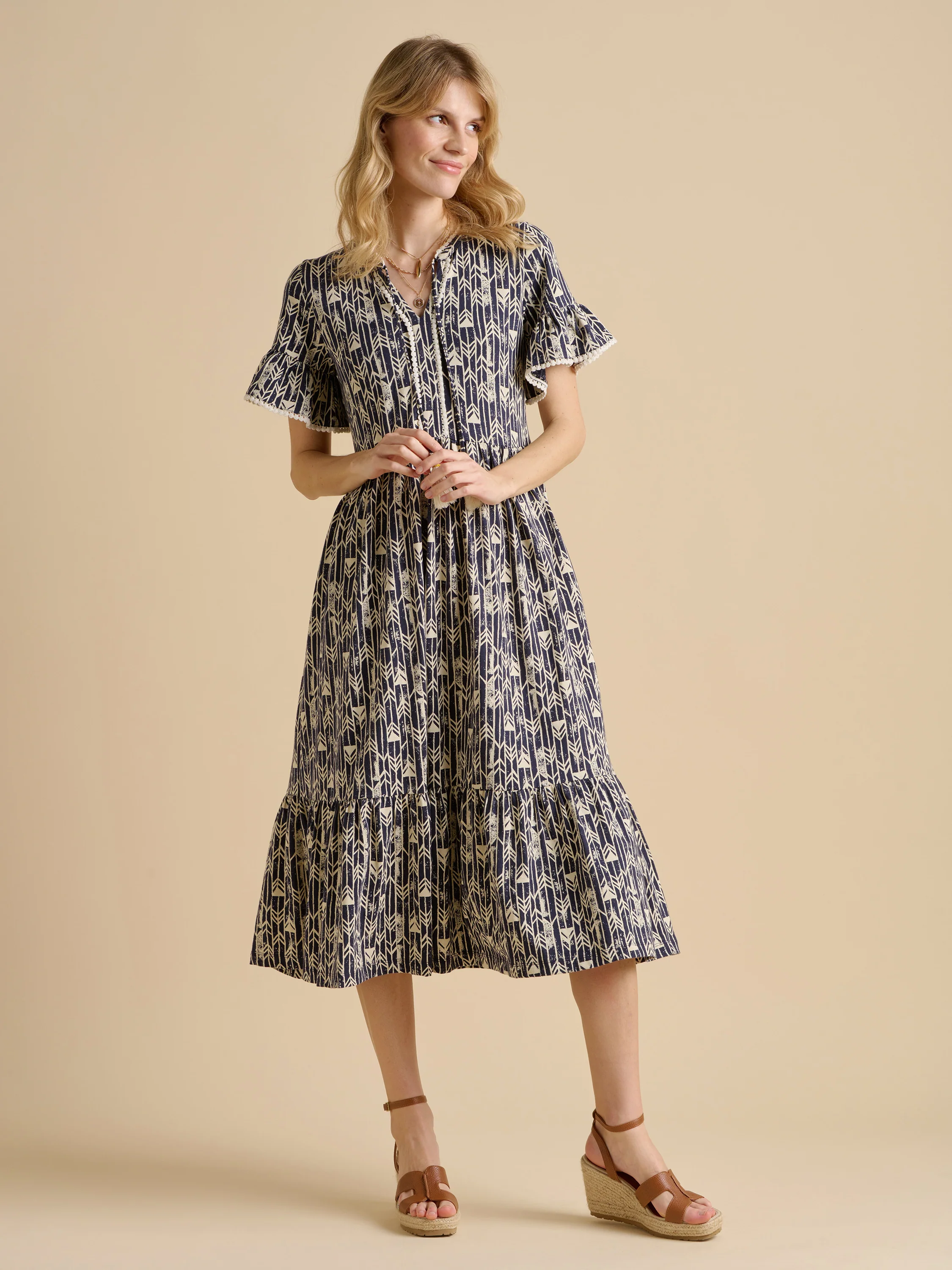 Arrows Midi Dress - Image 7