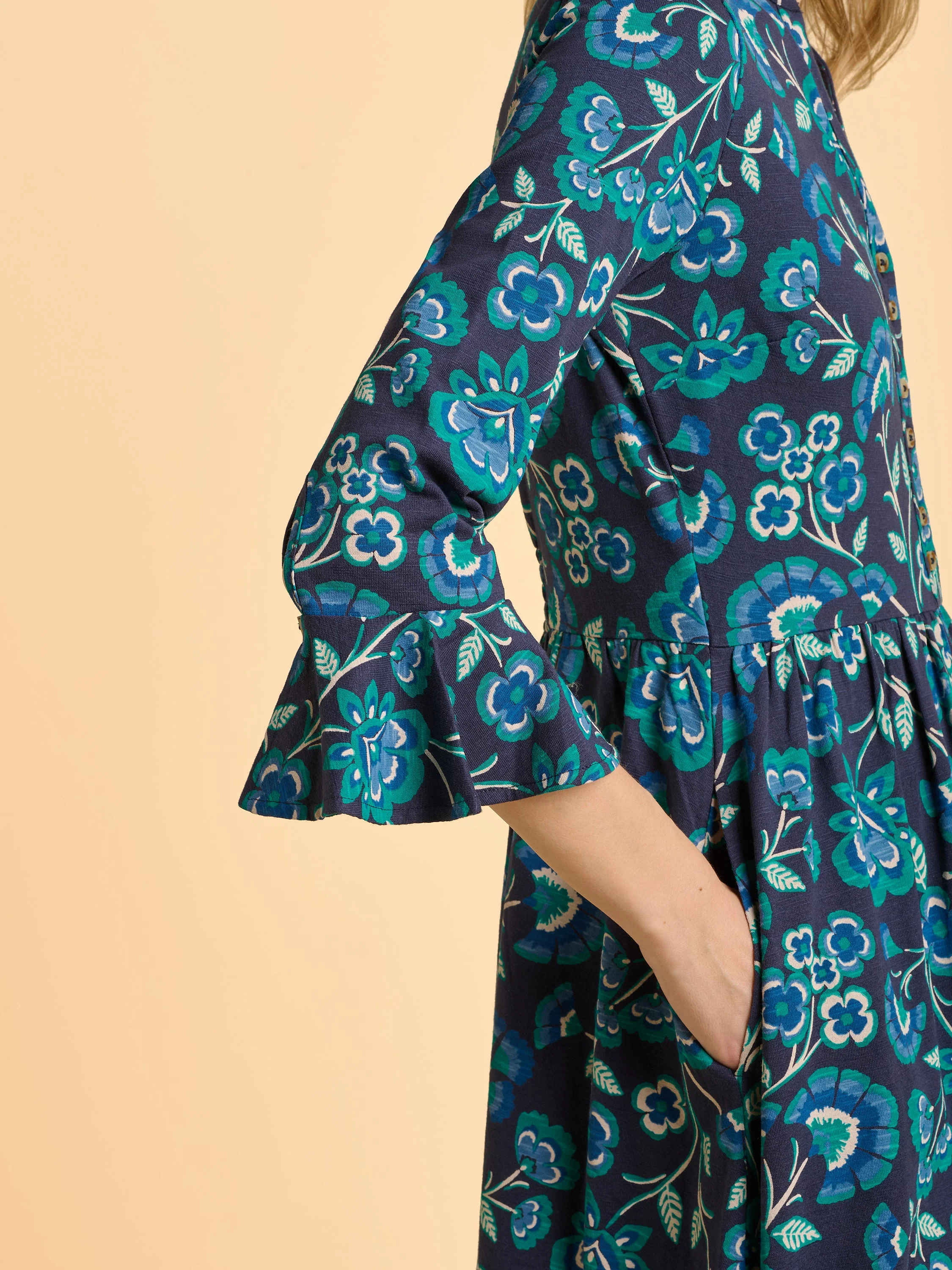 Aspen Jersey Midi Dress - Image 4