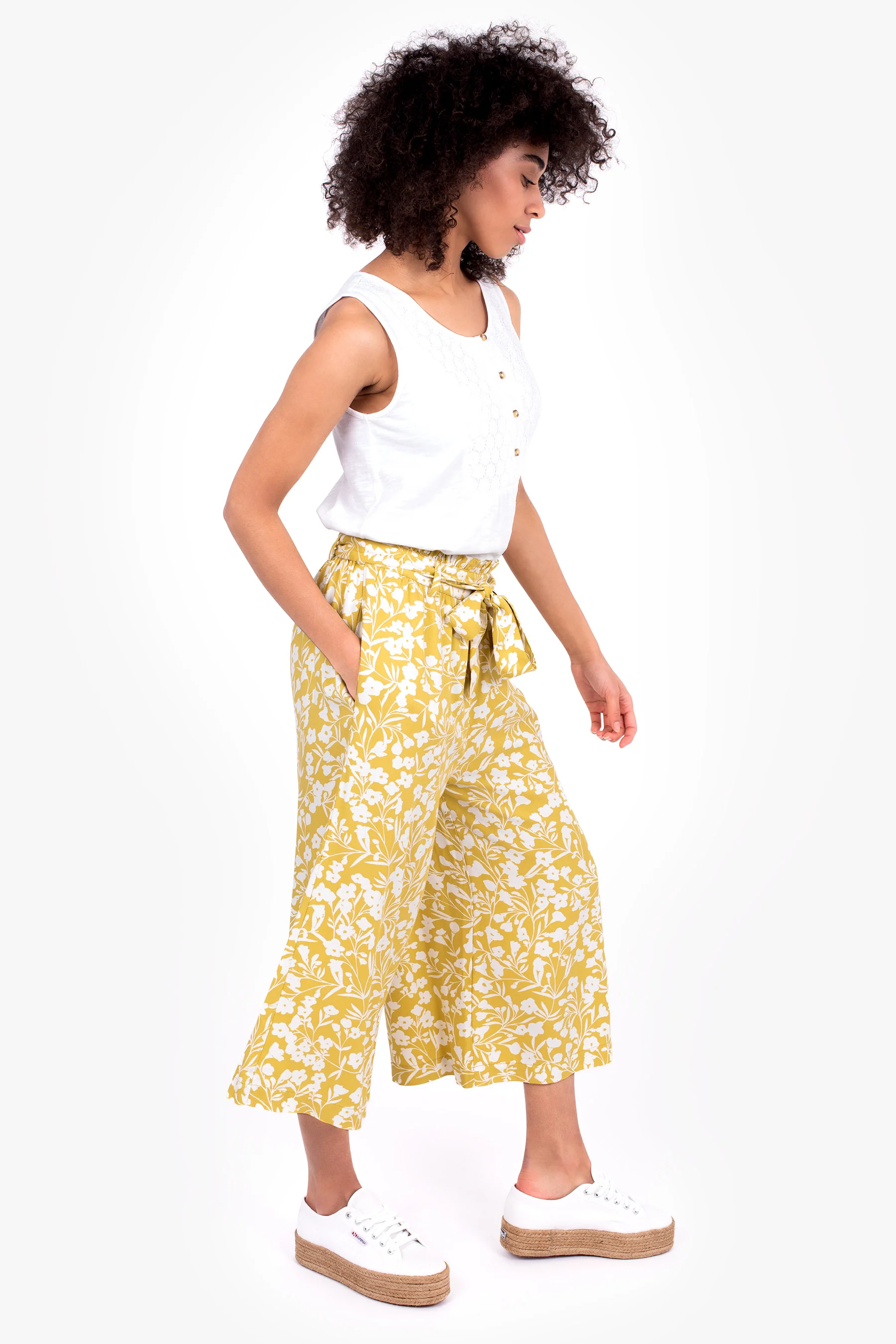 Ayla Printed Culottes - Image 4
