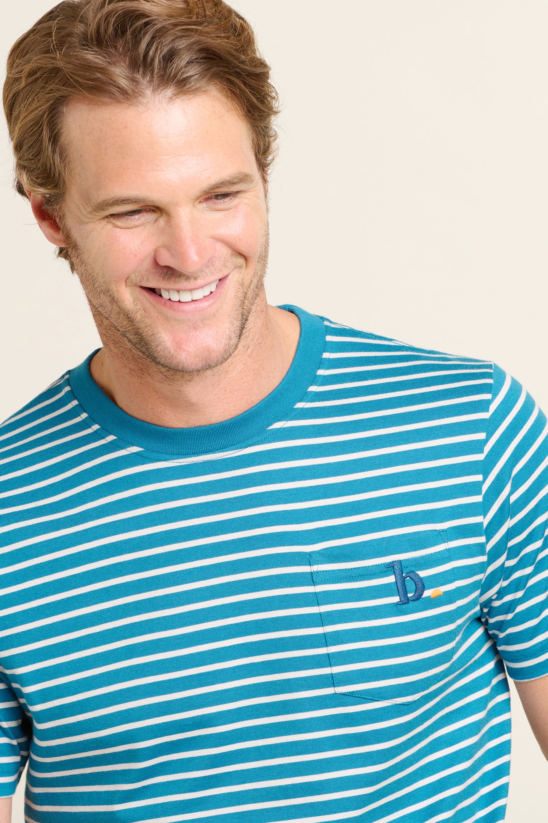 B Stripe Tshirt - Image 3