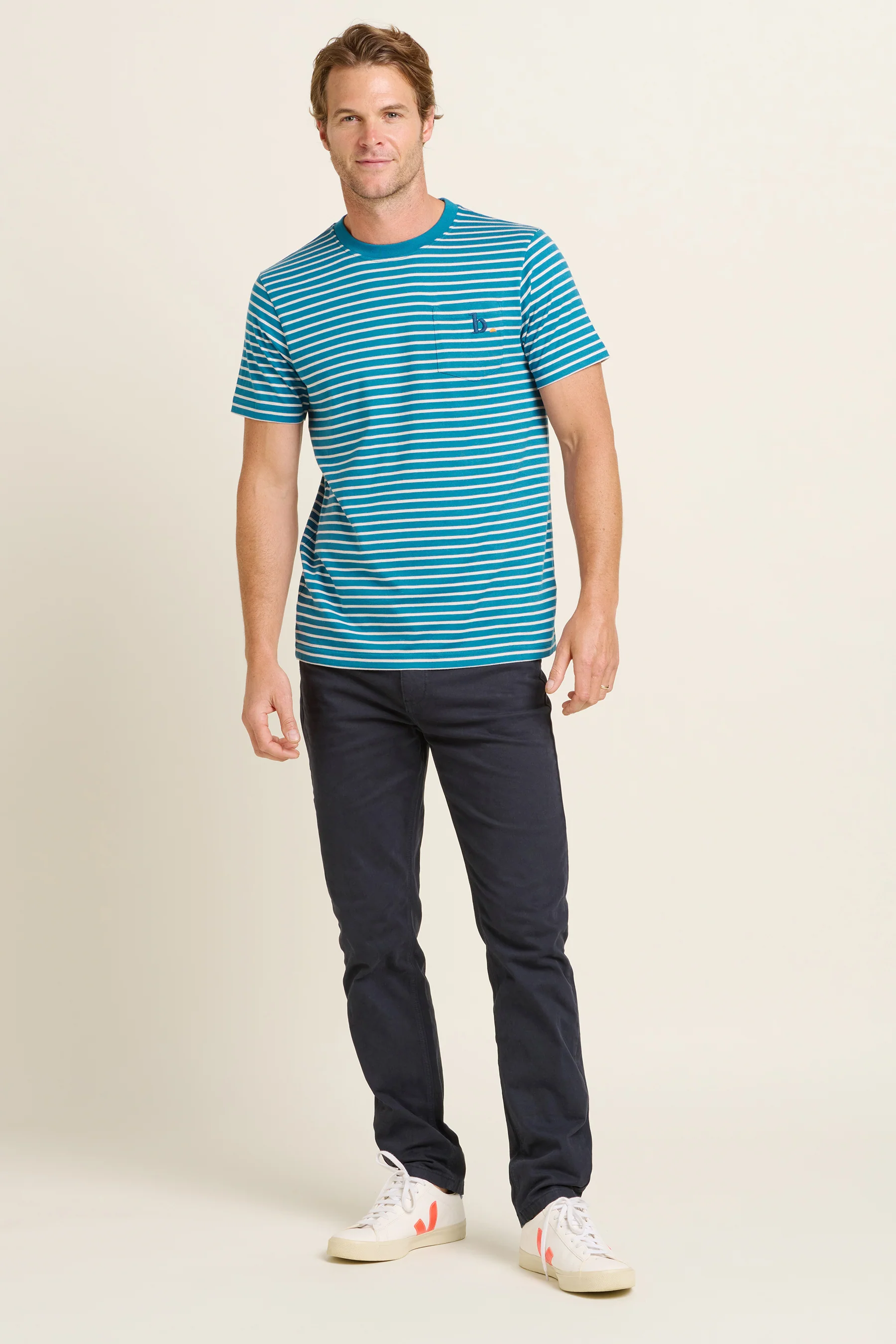 B Stripe Tshirt - Image 4