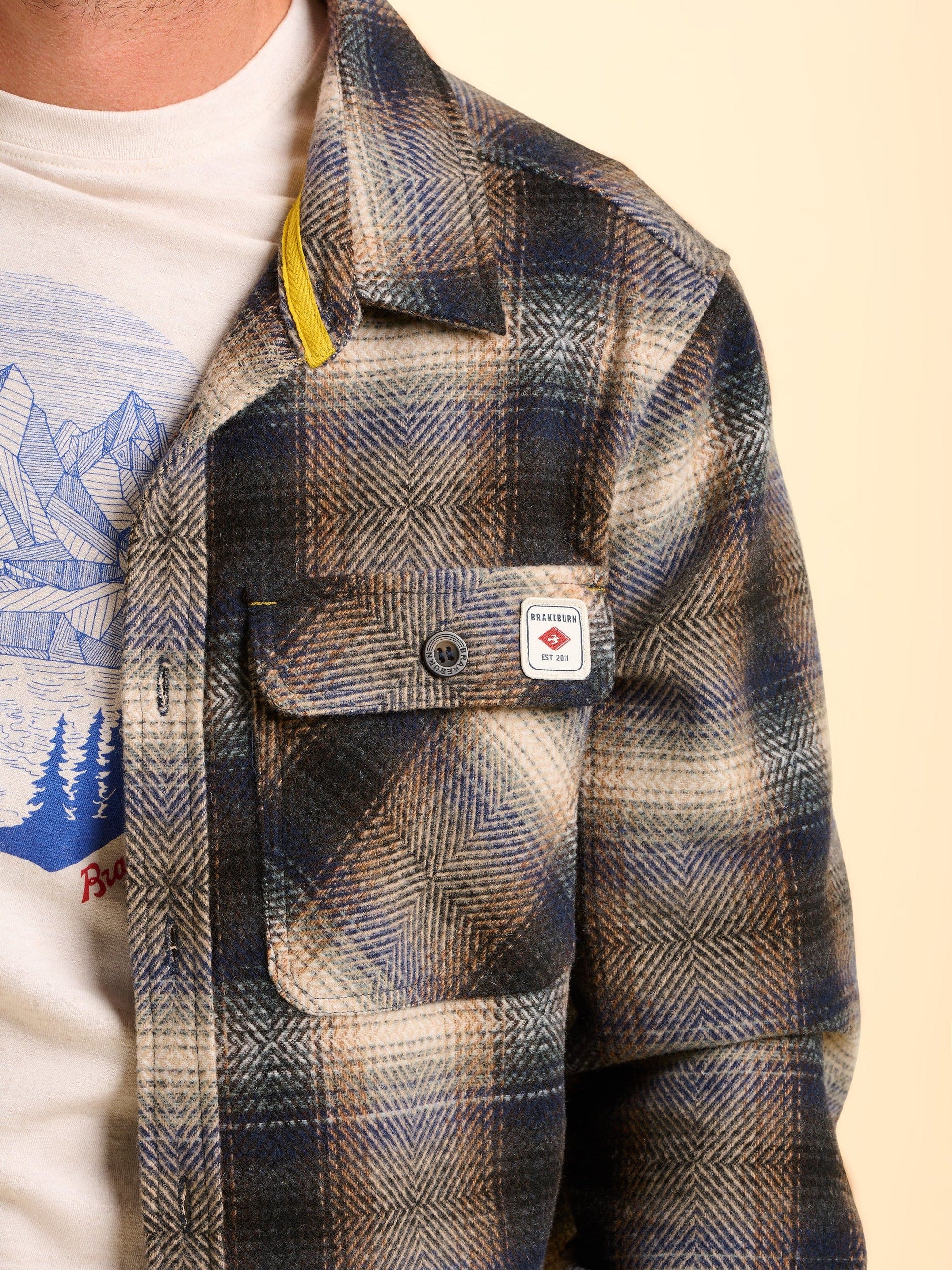 Badbury Check Overshirt - Image 4