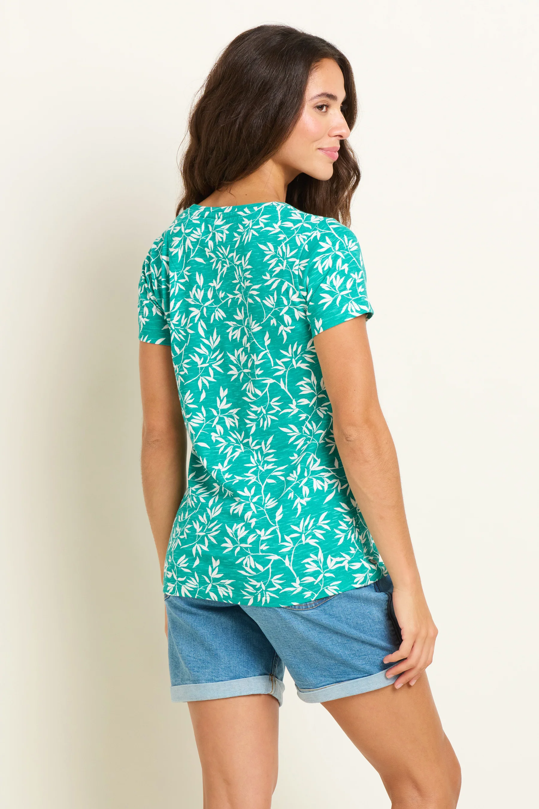 Bamboo Leaves Tshirt - Image 2