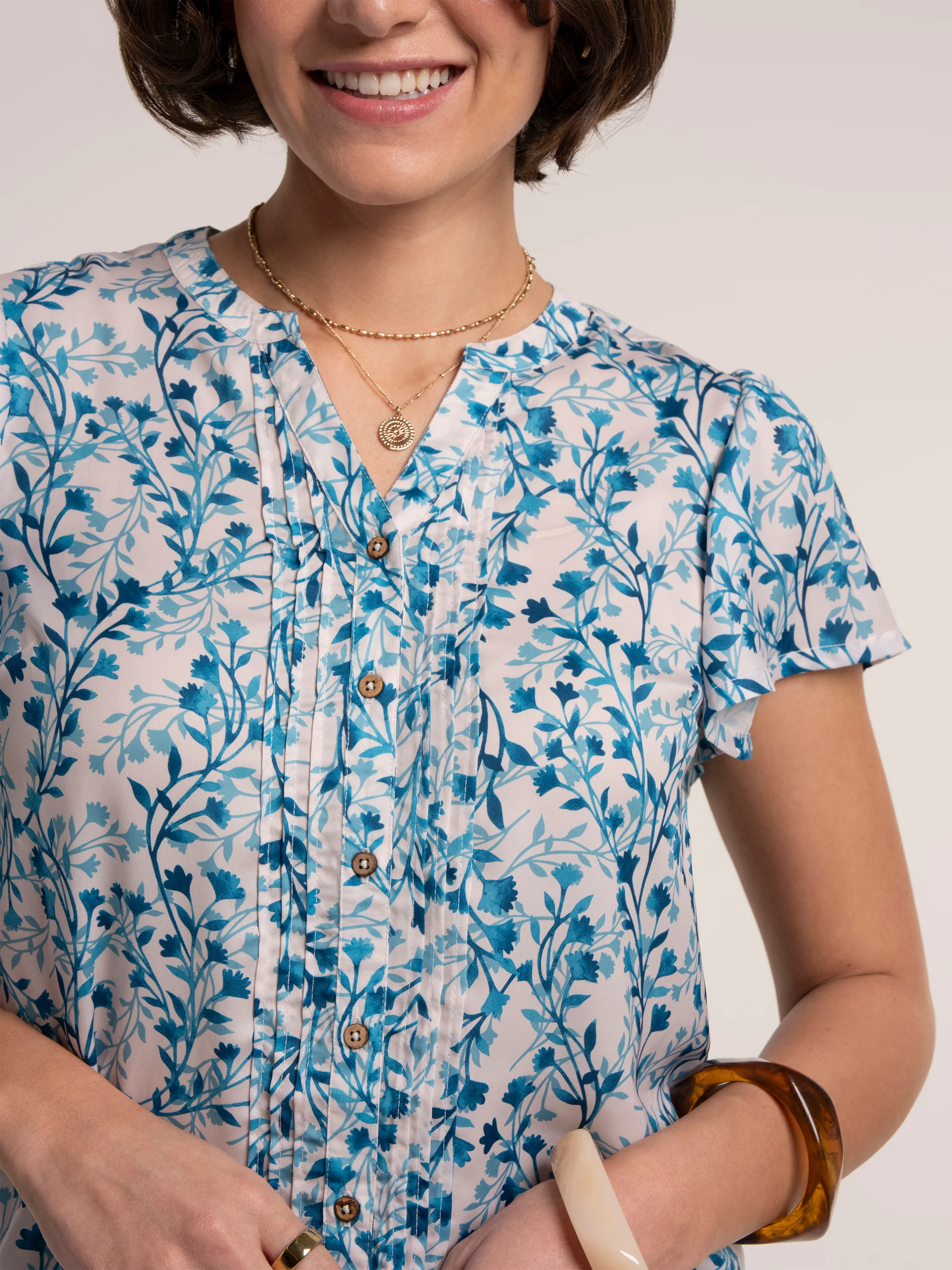 Bianca Floral Blouse - Image 3
