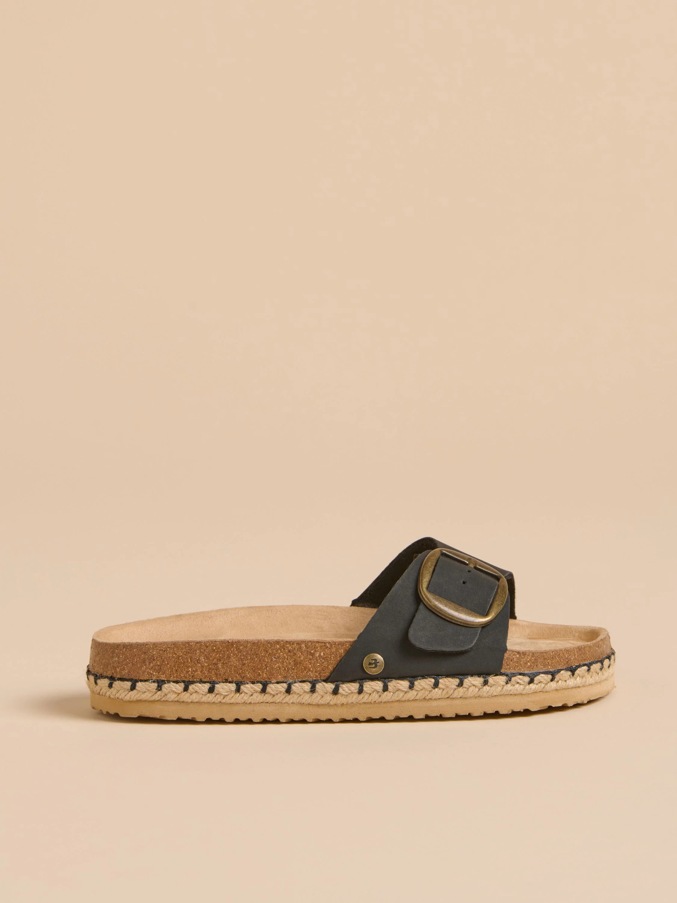 Black Strap Sandals
