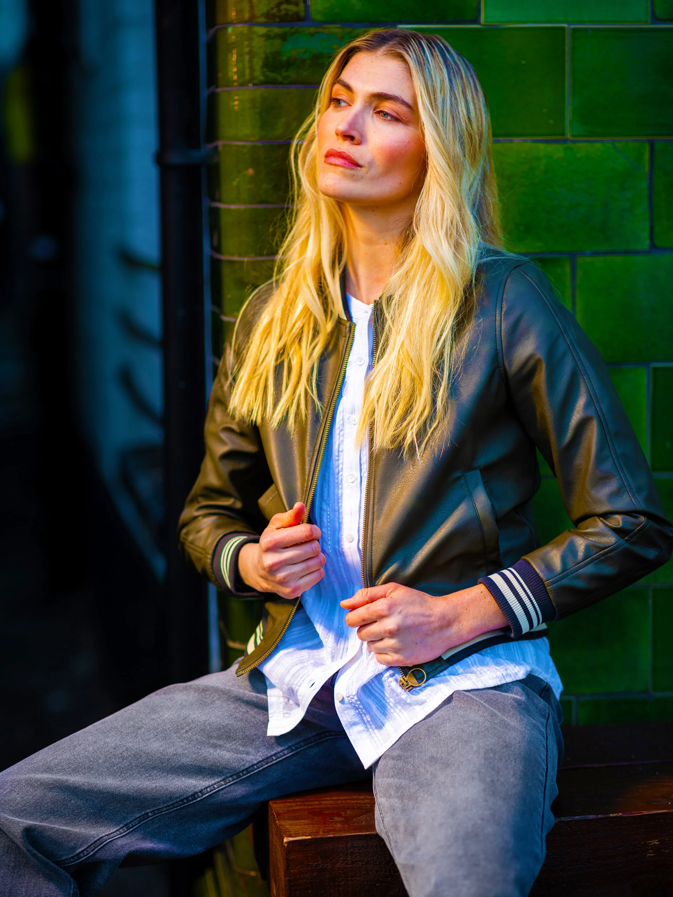 Blaze Bomber Jacket