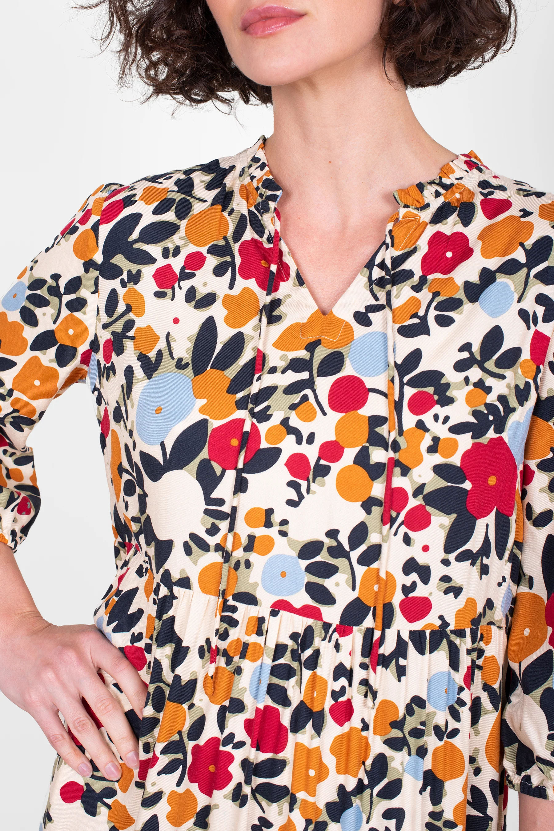 Bloom Floral Maxi Dress - Image 3
