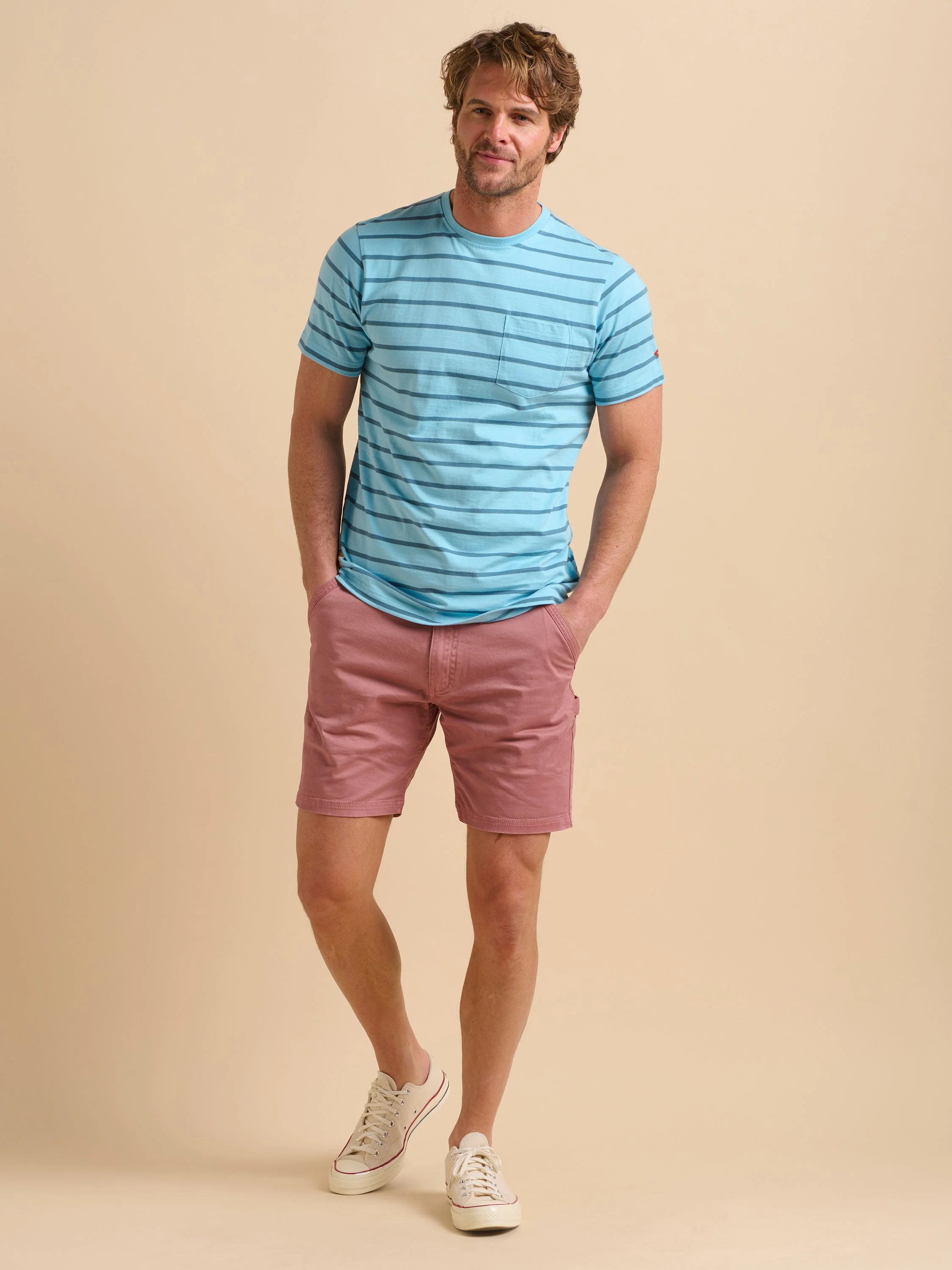 Blue Stripe Tee