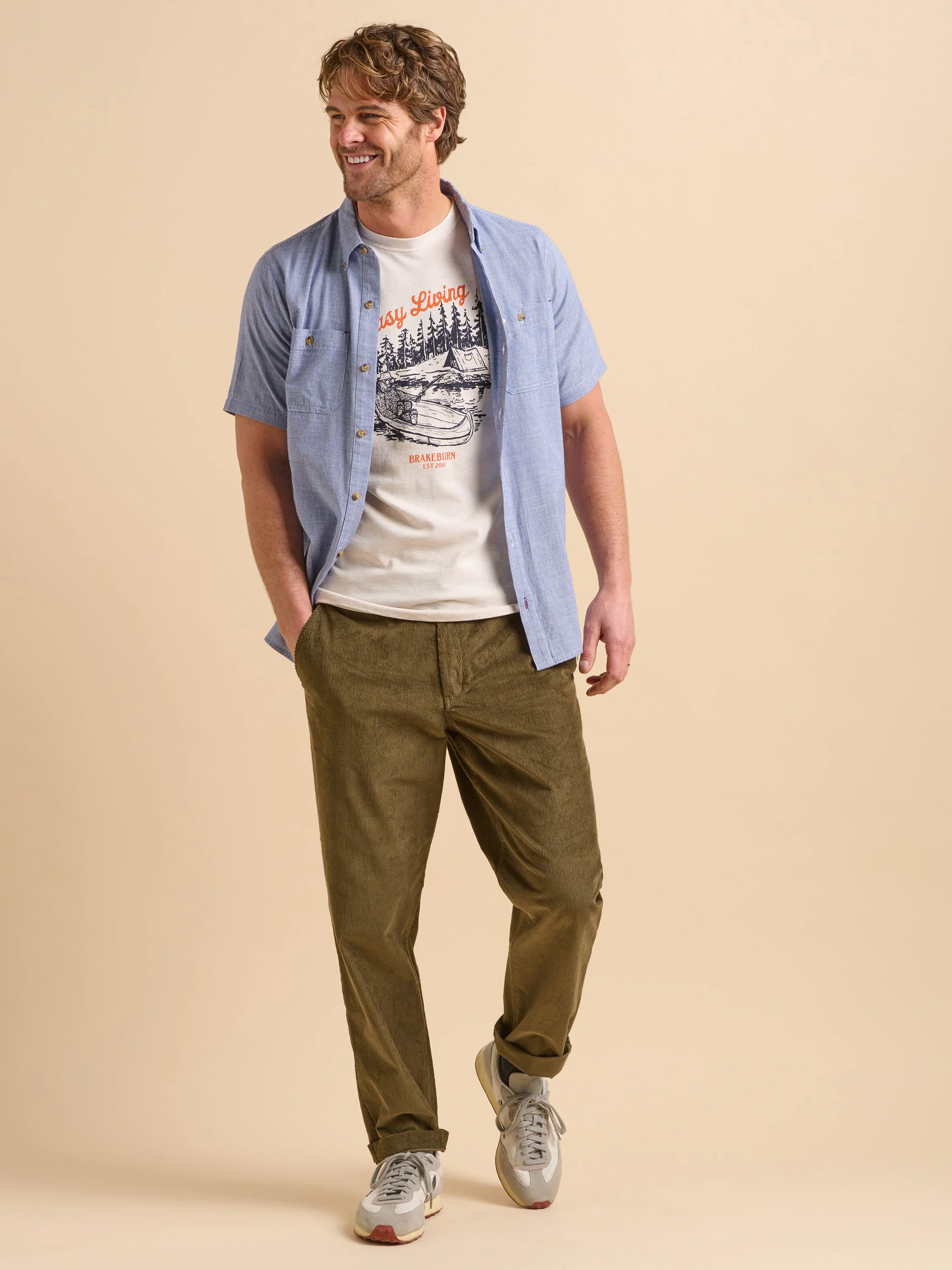 Blue Texture Shirt - Image 6