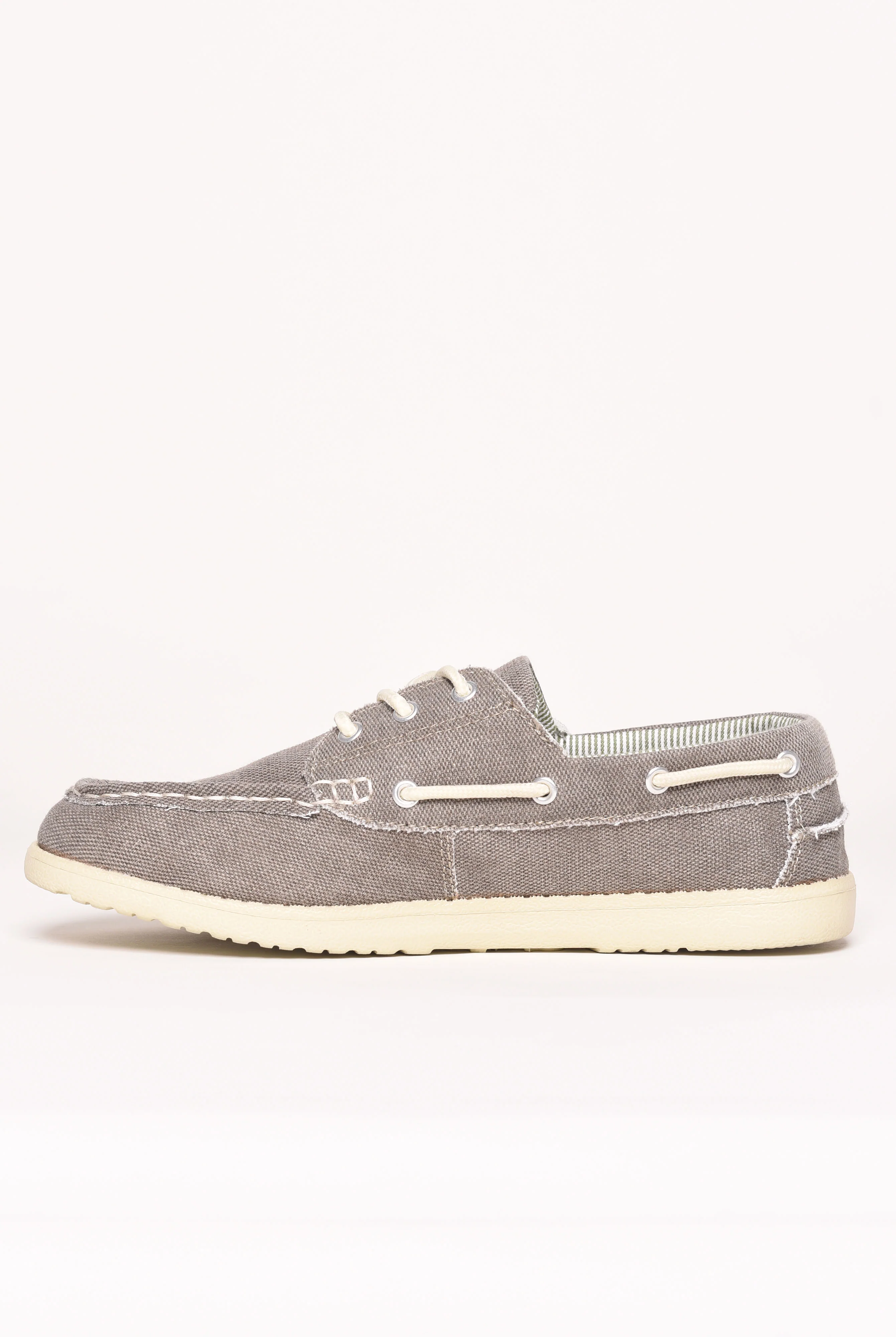 Boat Shoe In Grey - Image 4