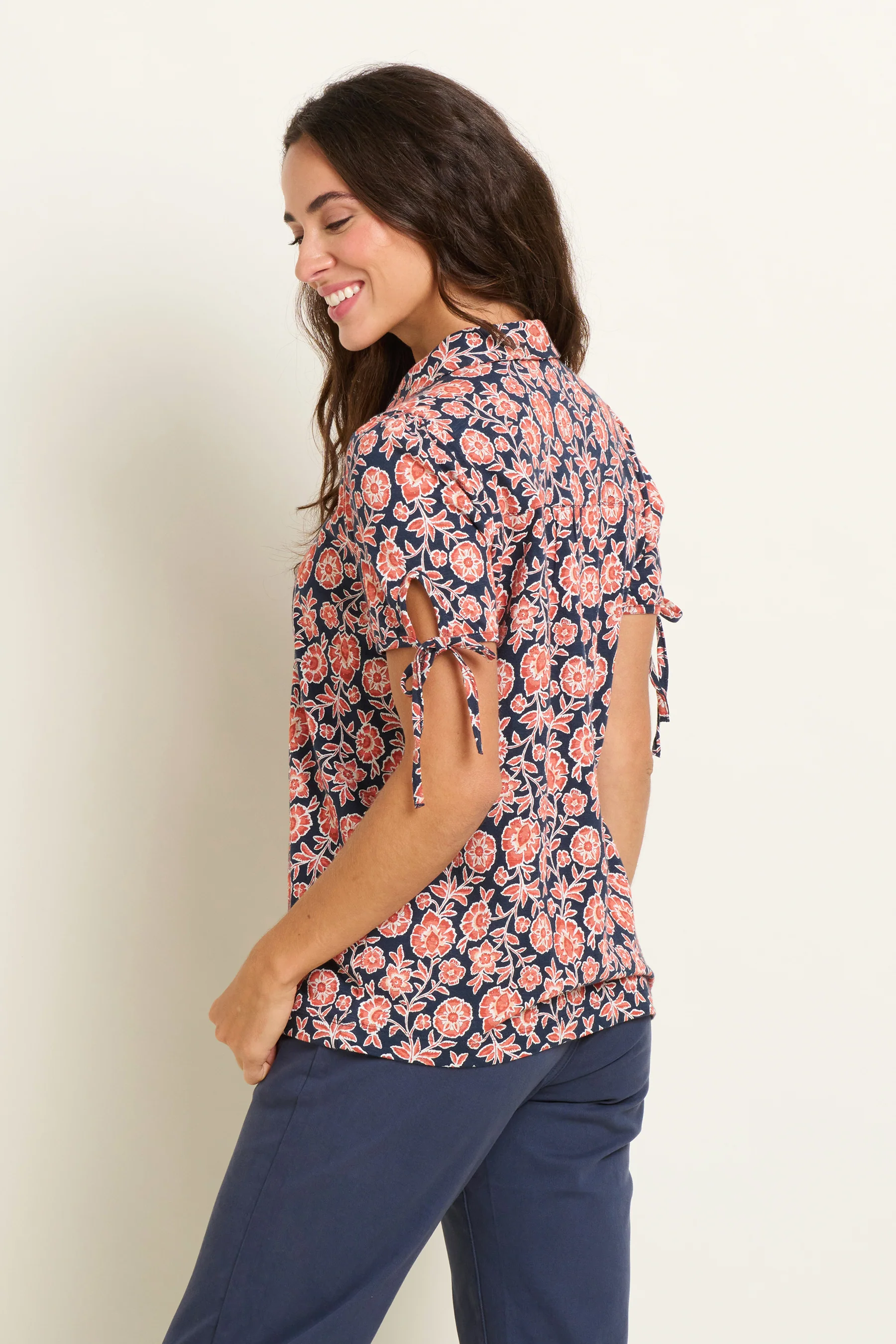 Boho Floral Blouse - Image 3