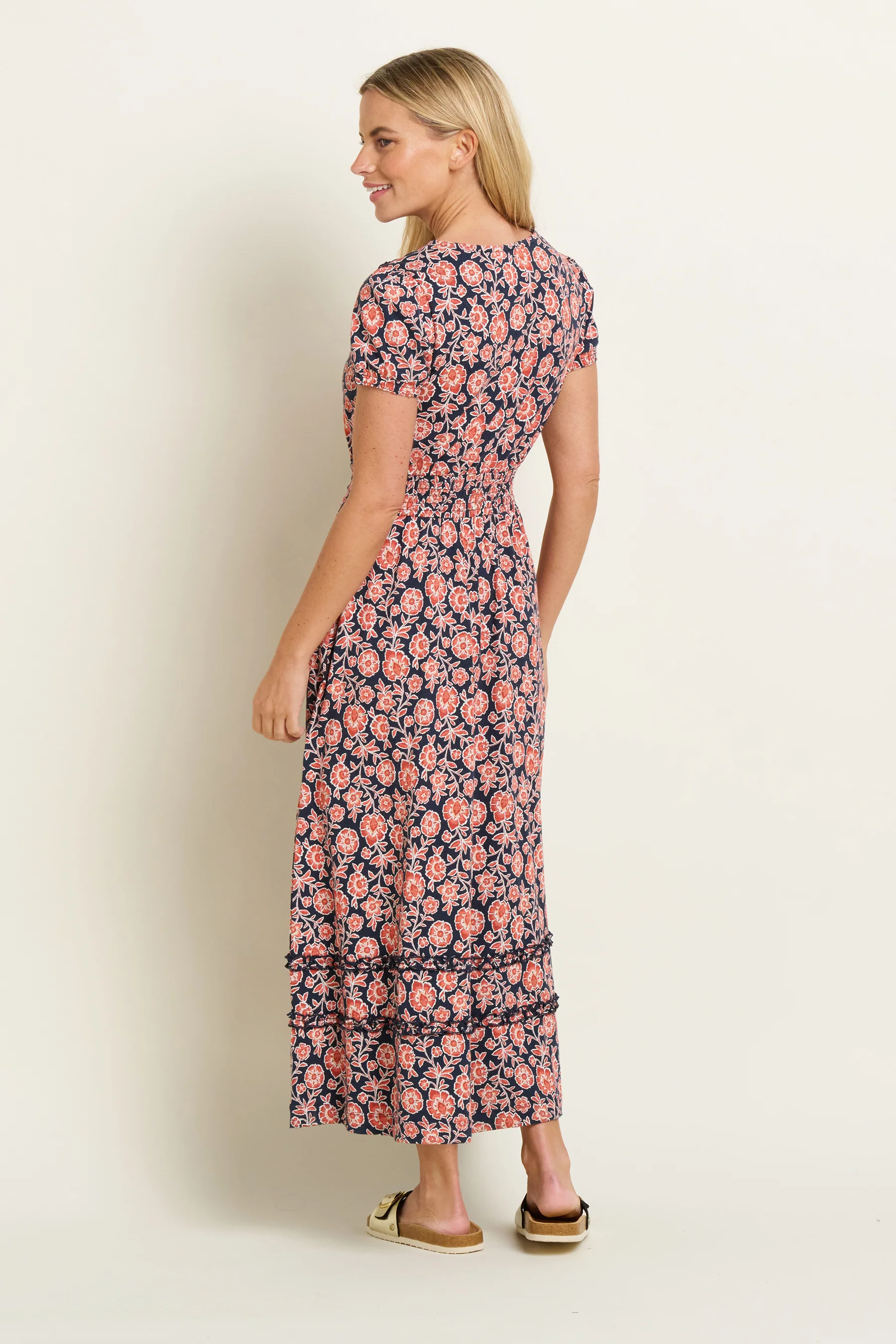 Boho Floral Maxi Dress - Image 2