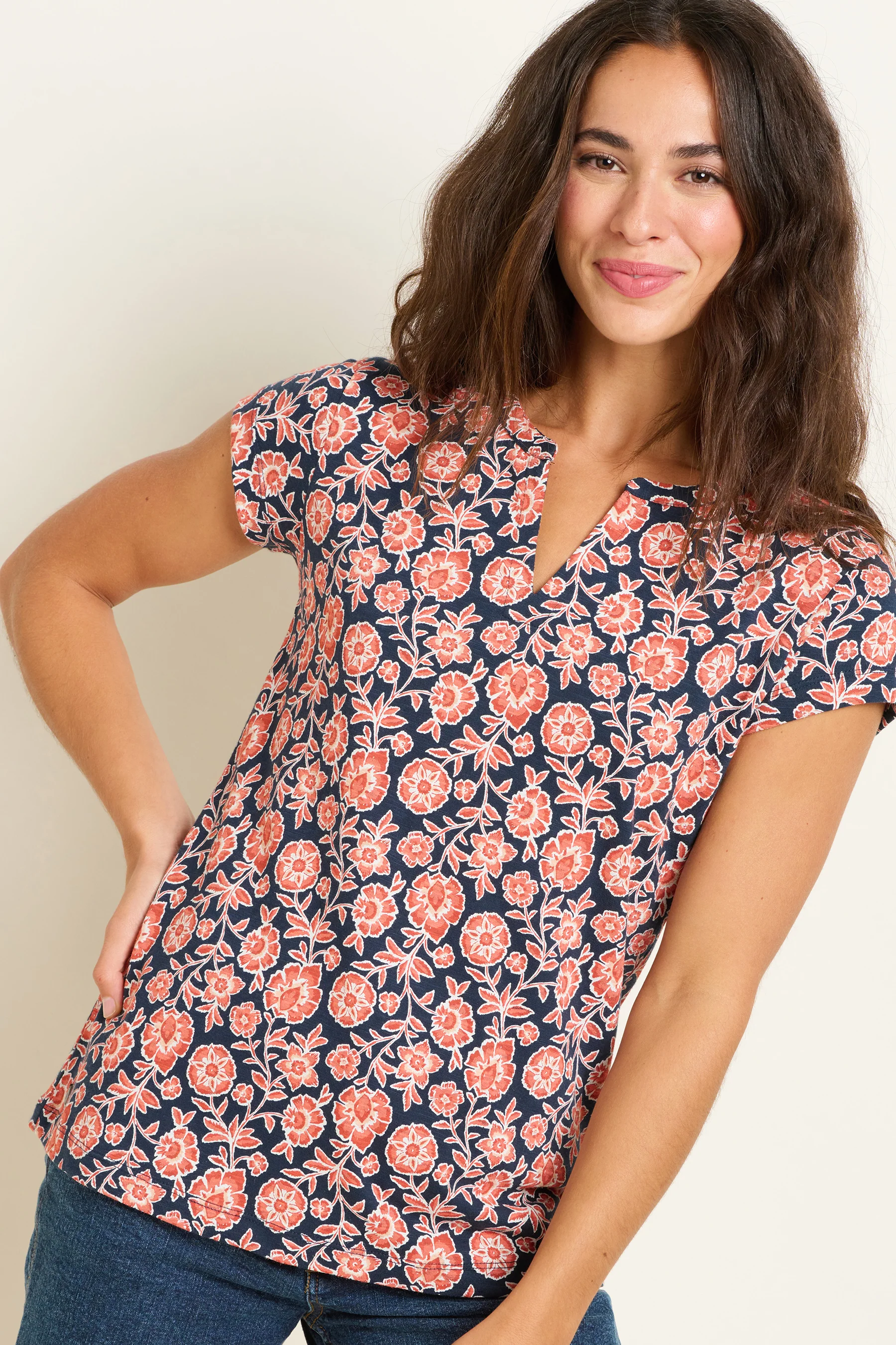 Boho Floral Tshirt - Image 2
