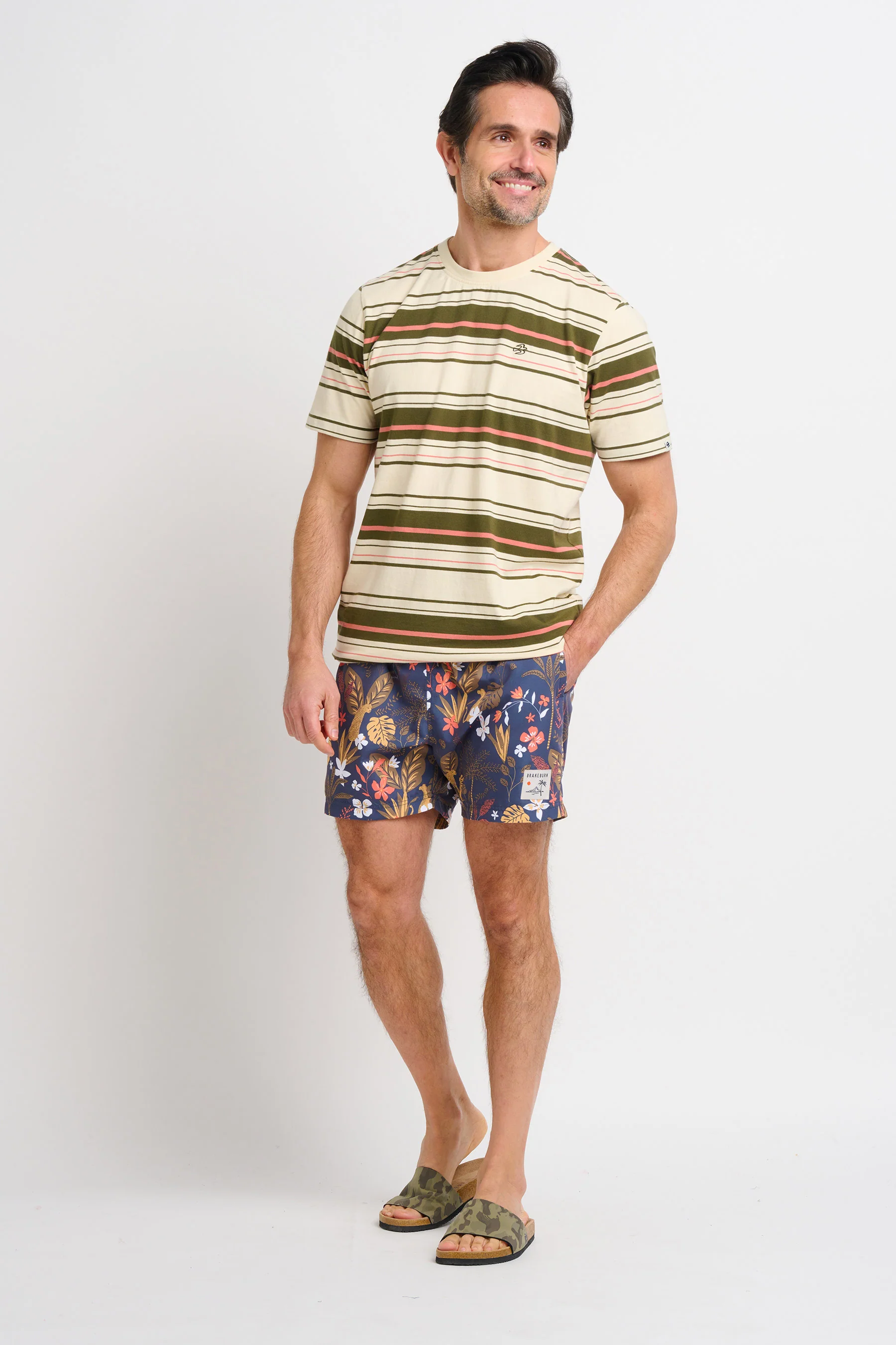 Botanical Jungle Swim Shorts - Image 3