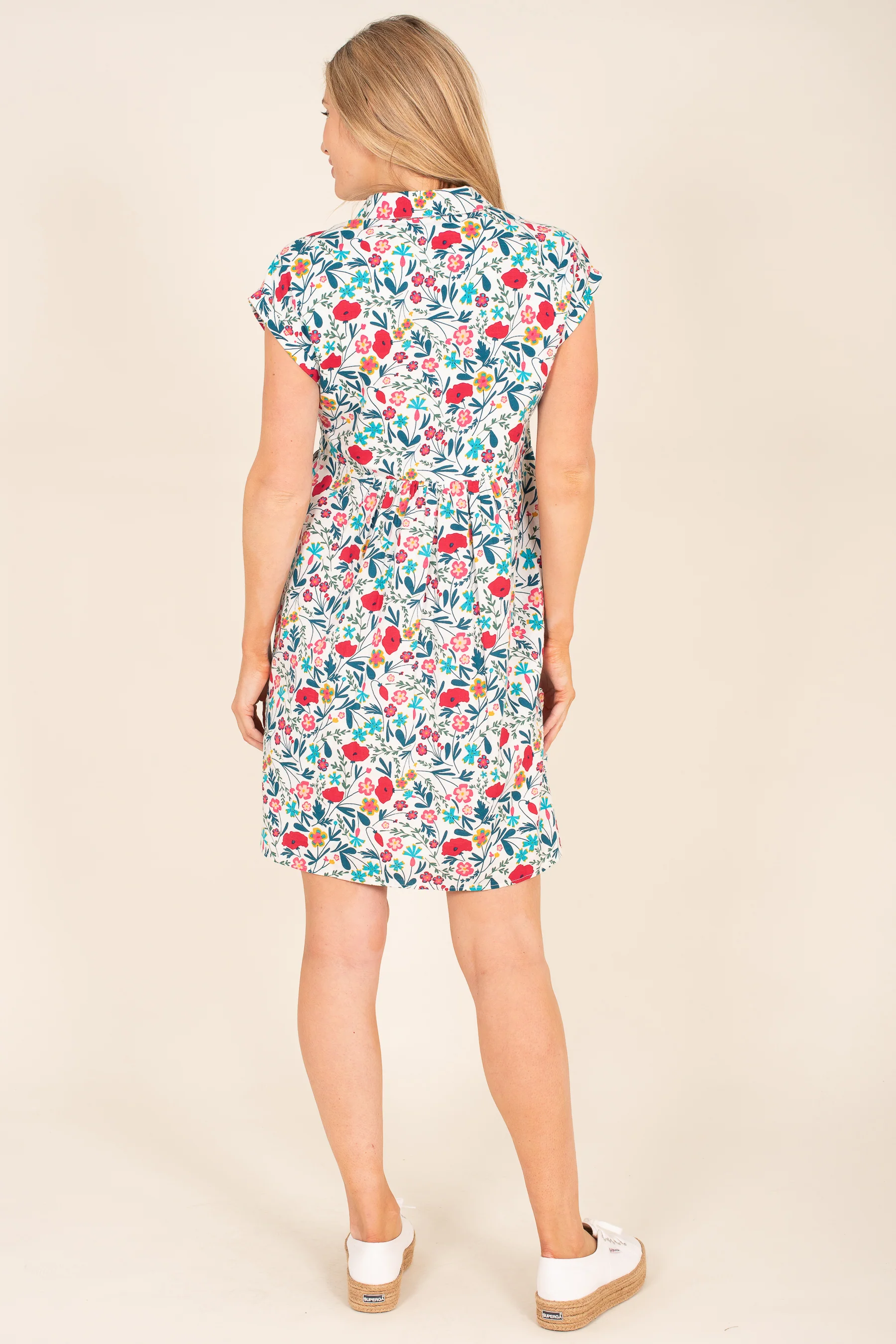 Botanical Shirt Dress - Image 2