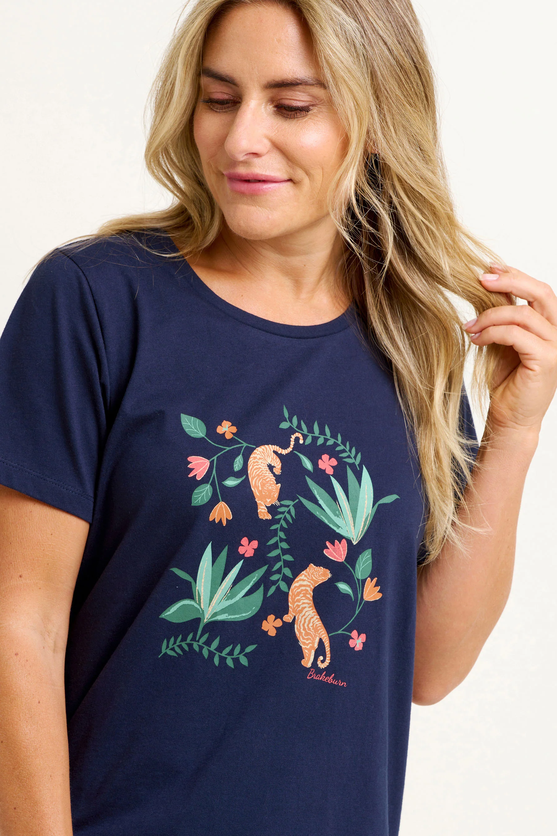 Botanical Tiger Tshirt - Image 3