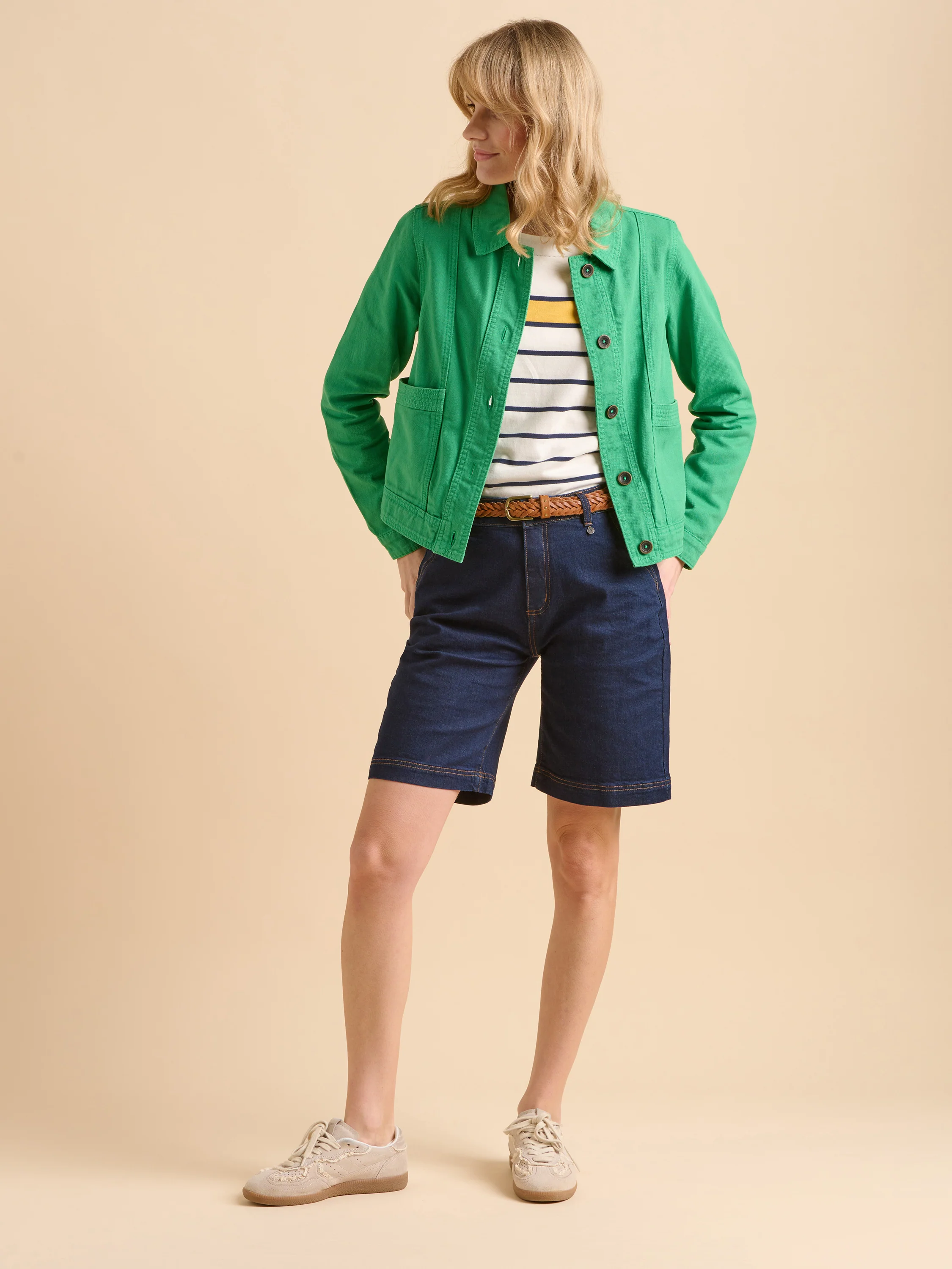 Boxy Green Jacket - Image 3