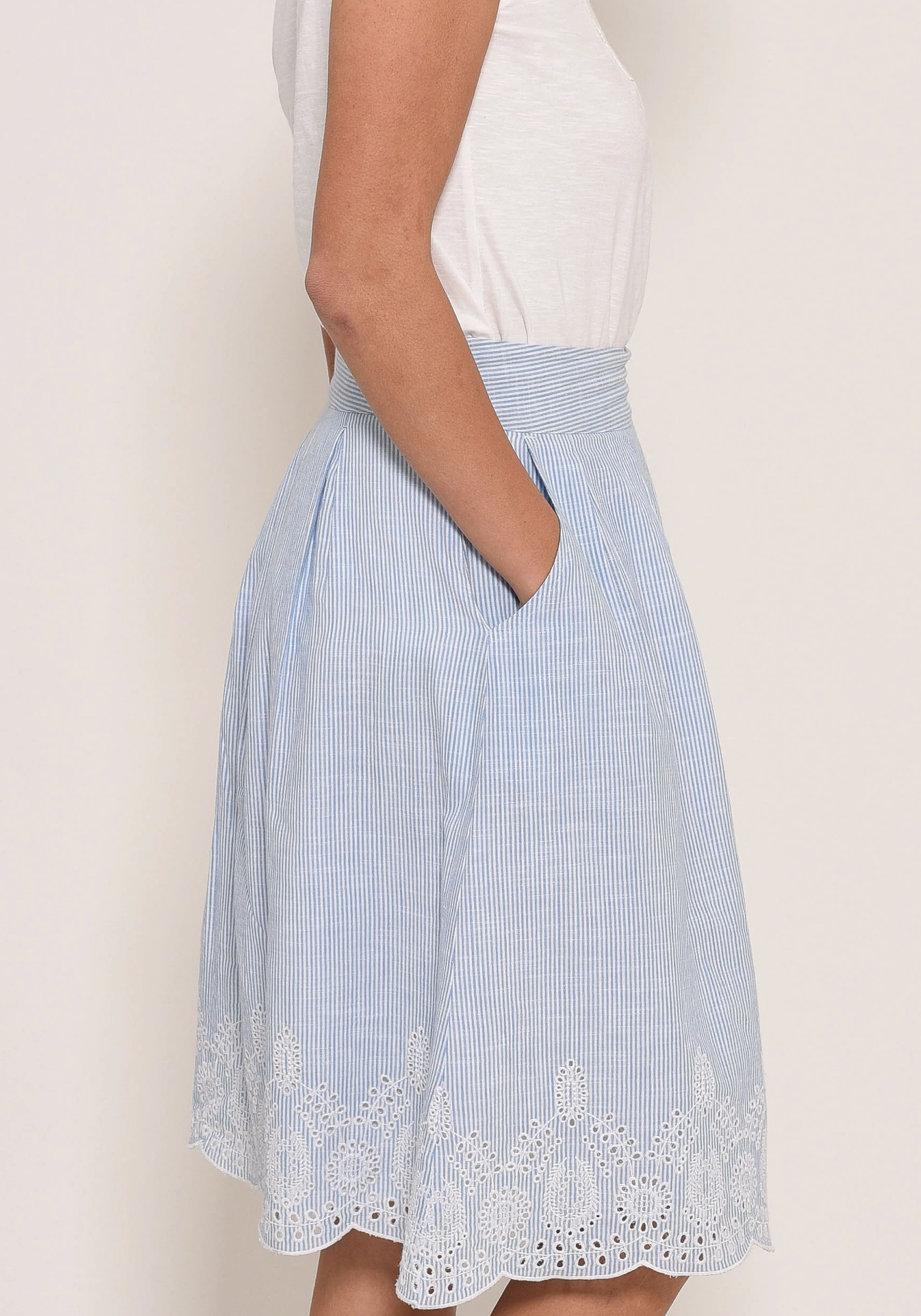 Broderie Anglaise Skirt - Image 3