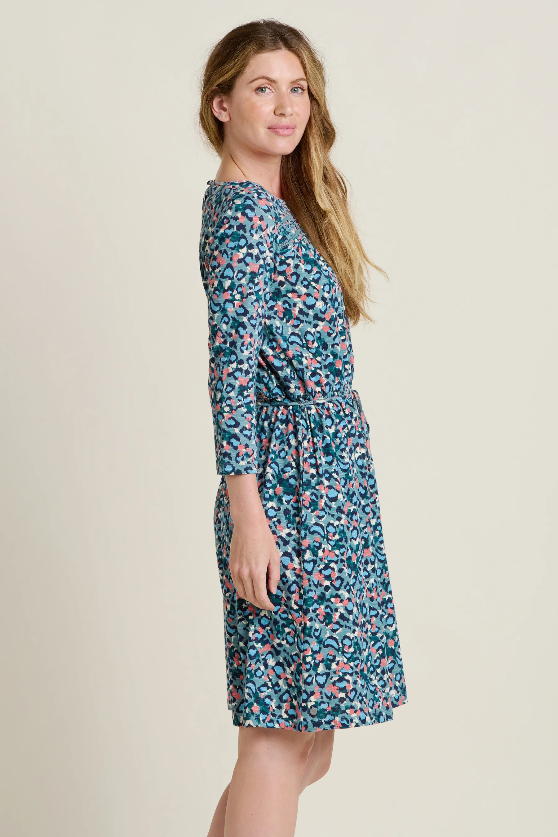 Brushed Leopard Dress - Image 3