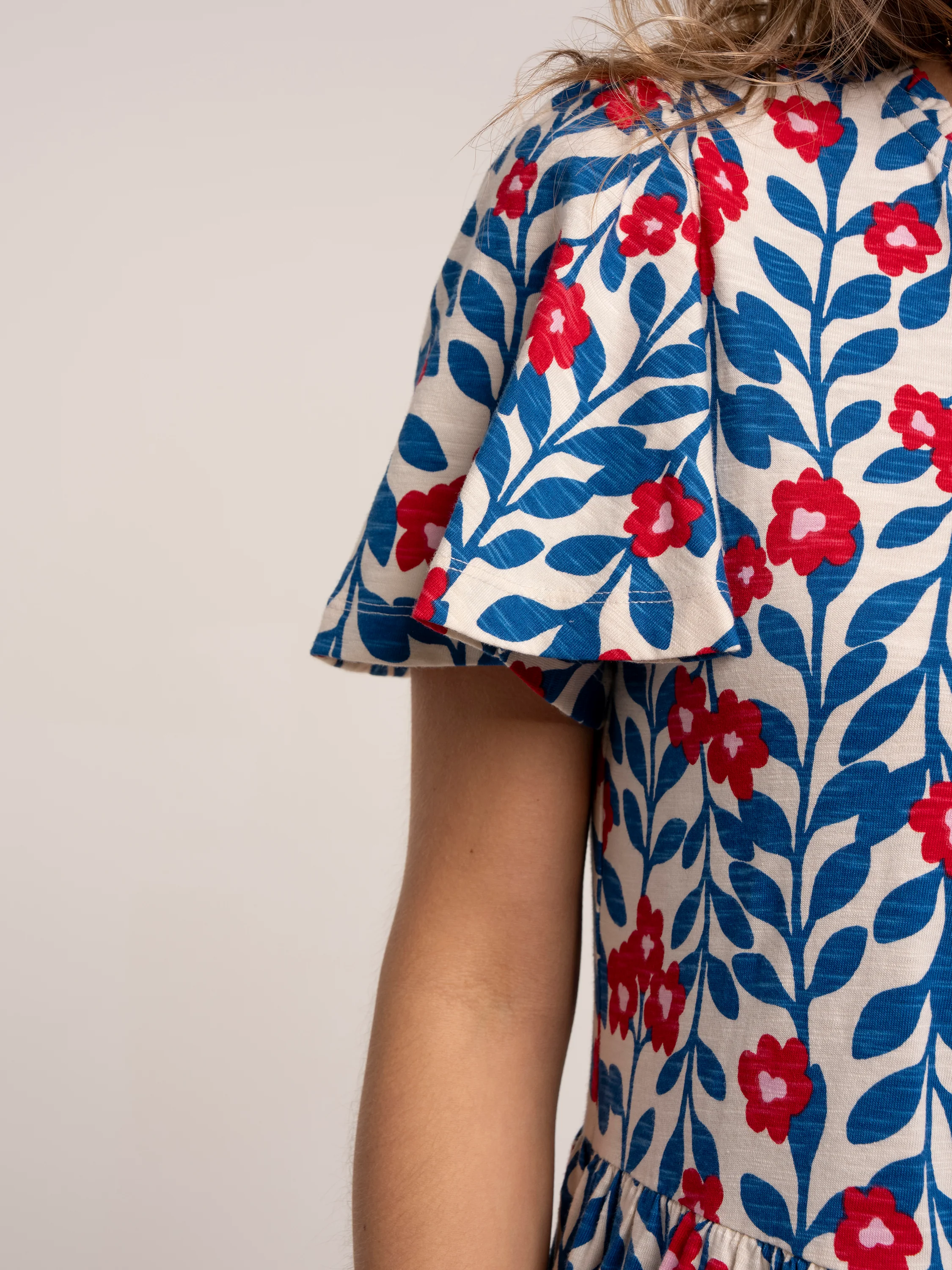 Calliope Jersey Knee Length Dress - Image 6