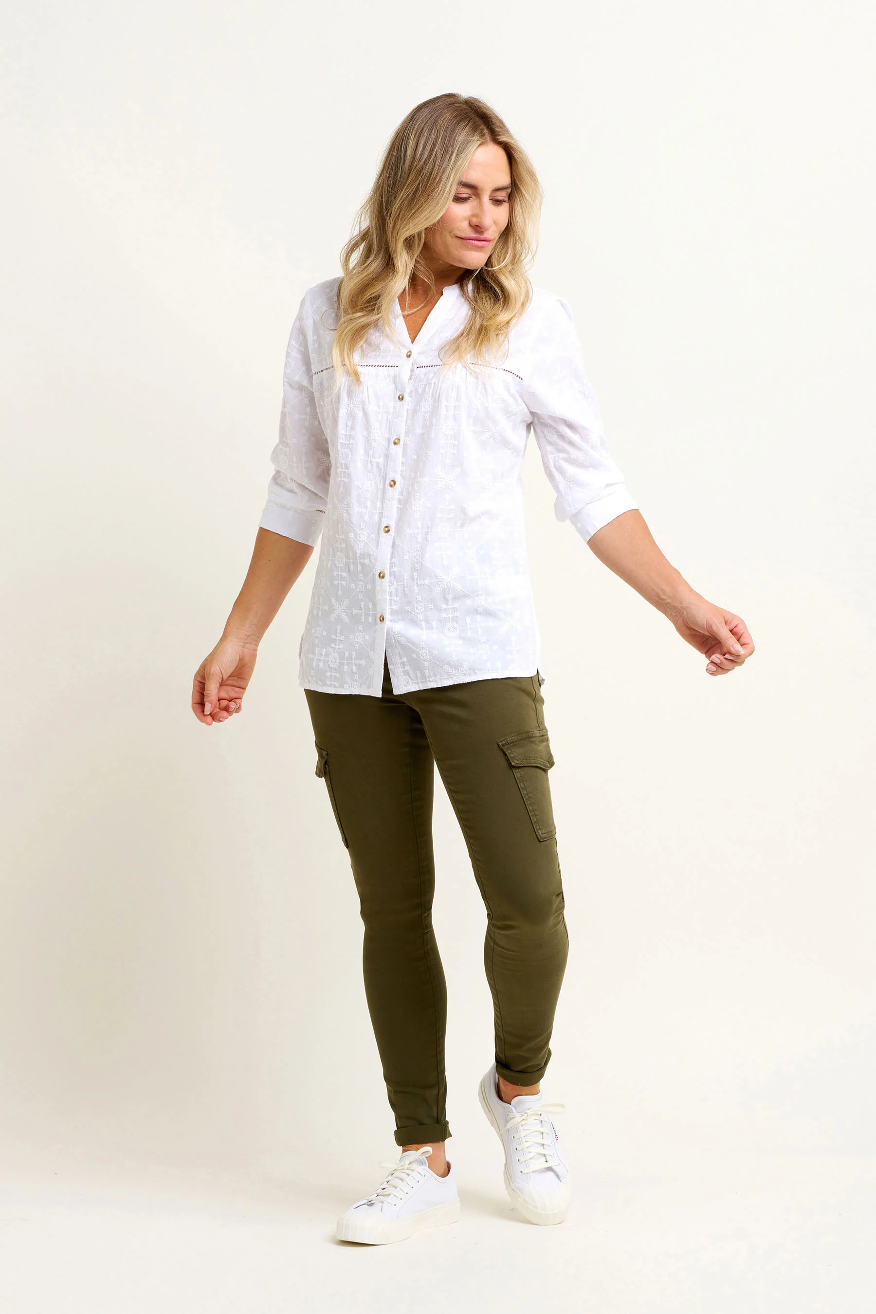 Cassia Embroidered Blouse - Image 5