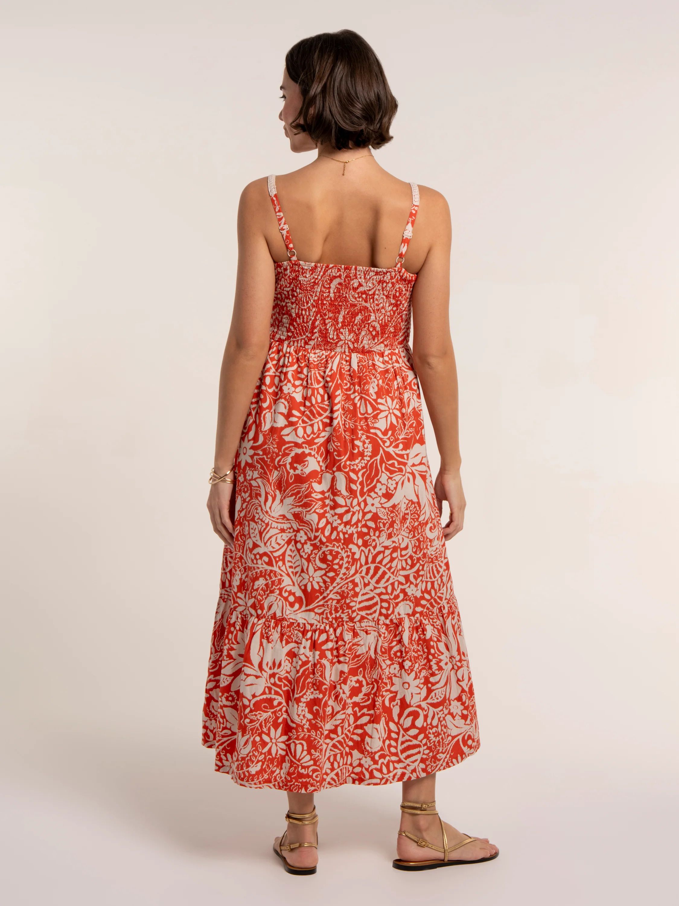 Catarina Floral Printed Maxi Dress - Image 2