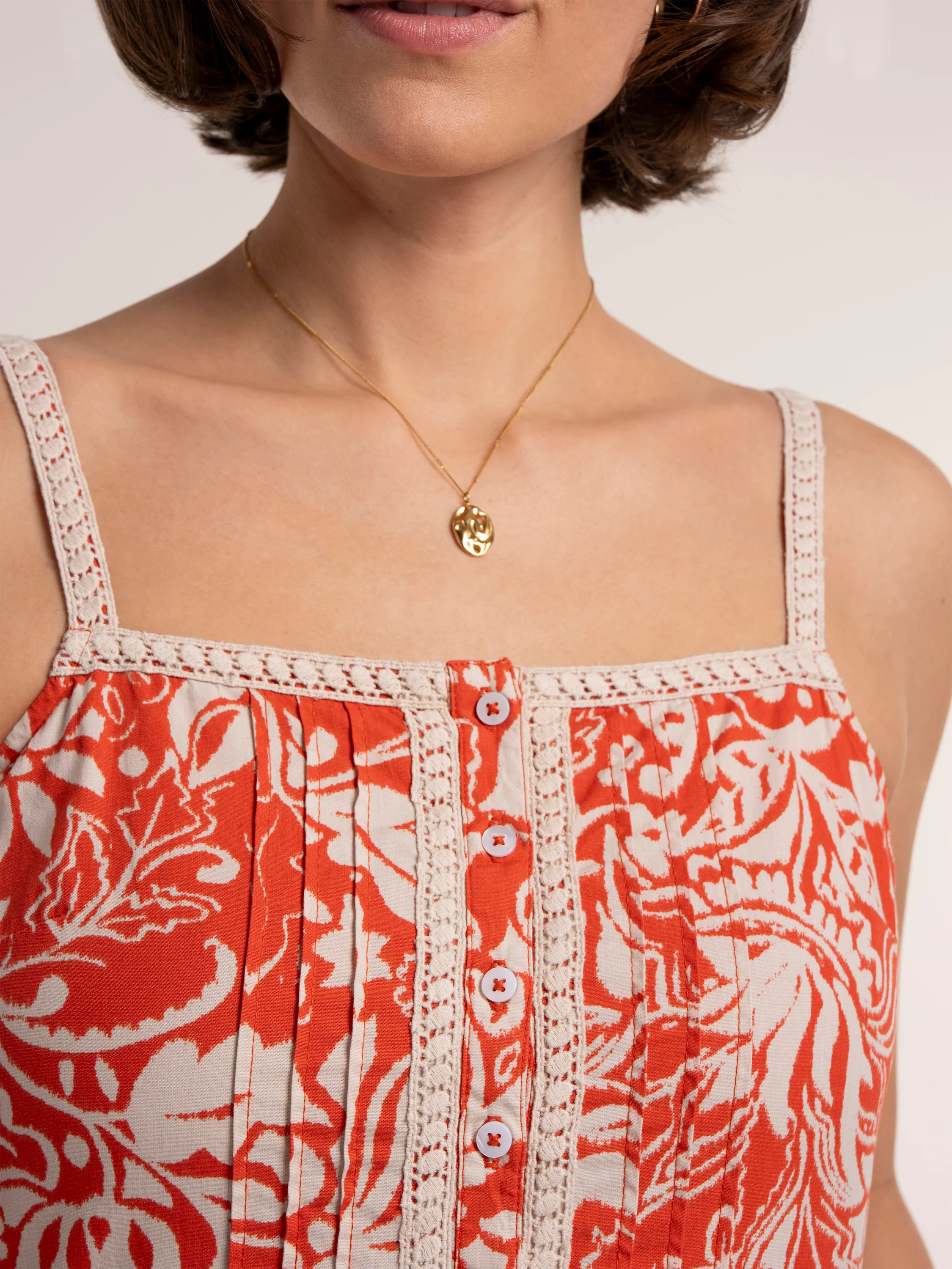 Catarina Floral Printed Maxi Dress - Image 7