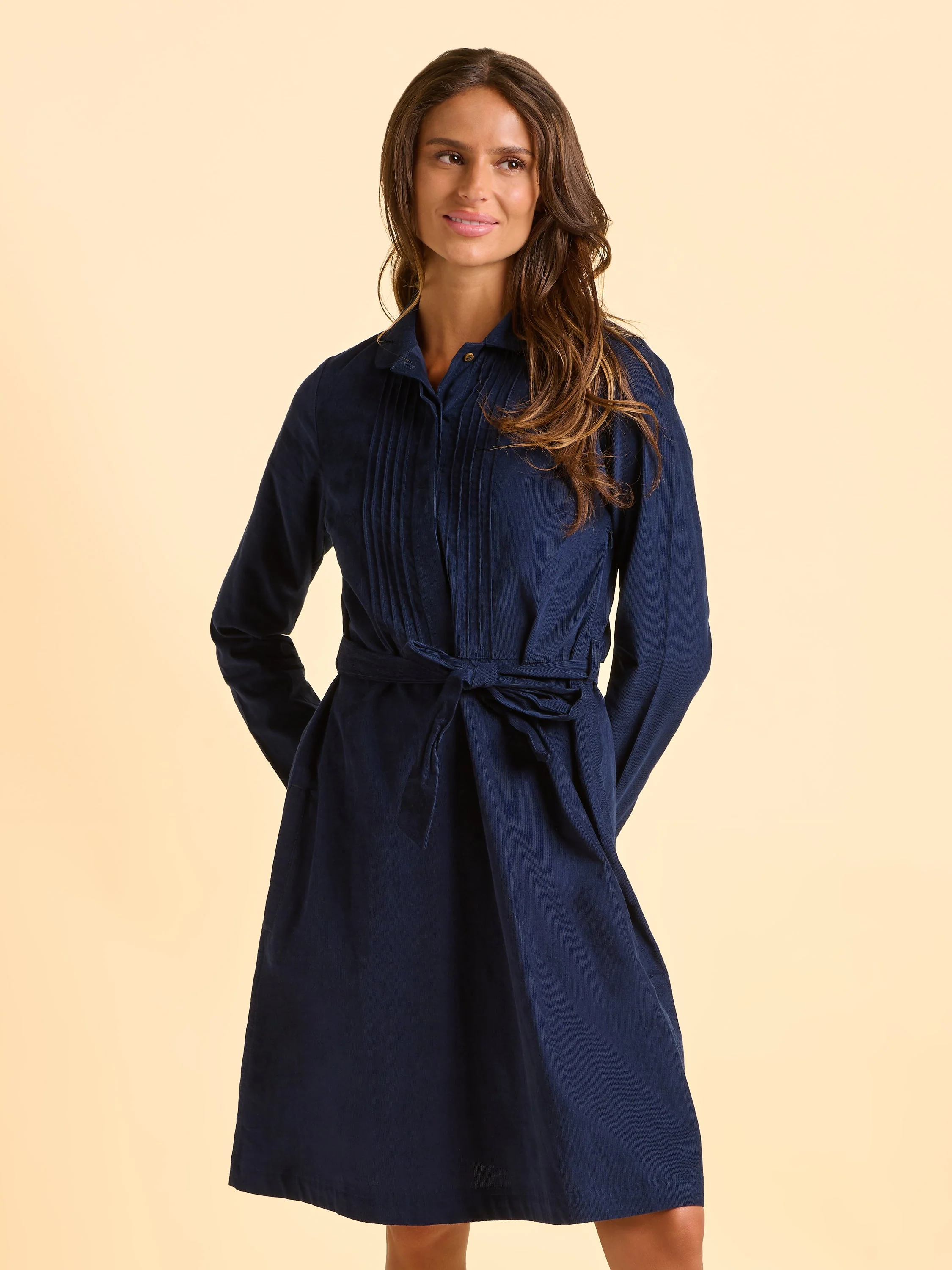 Cedar Cord Knee Length Dress - Image 3