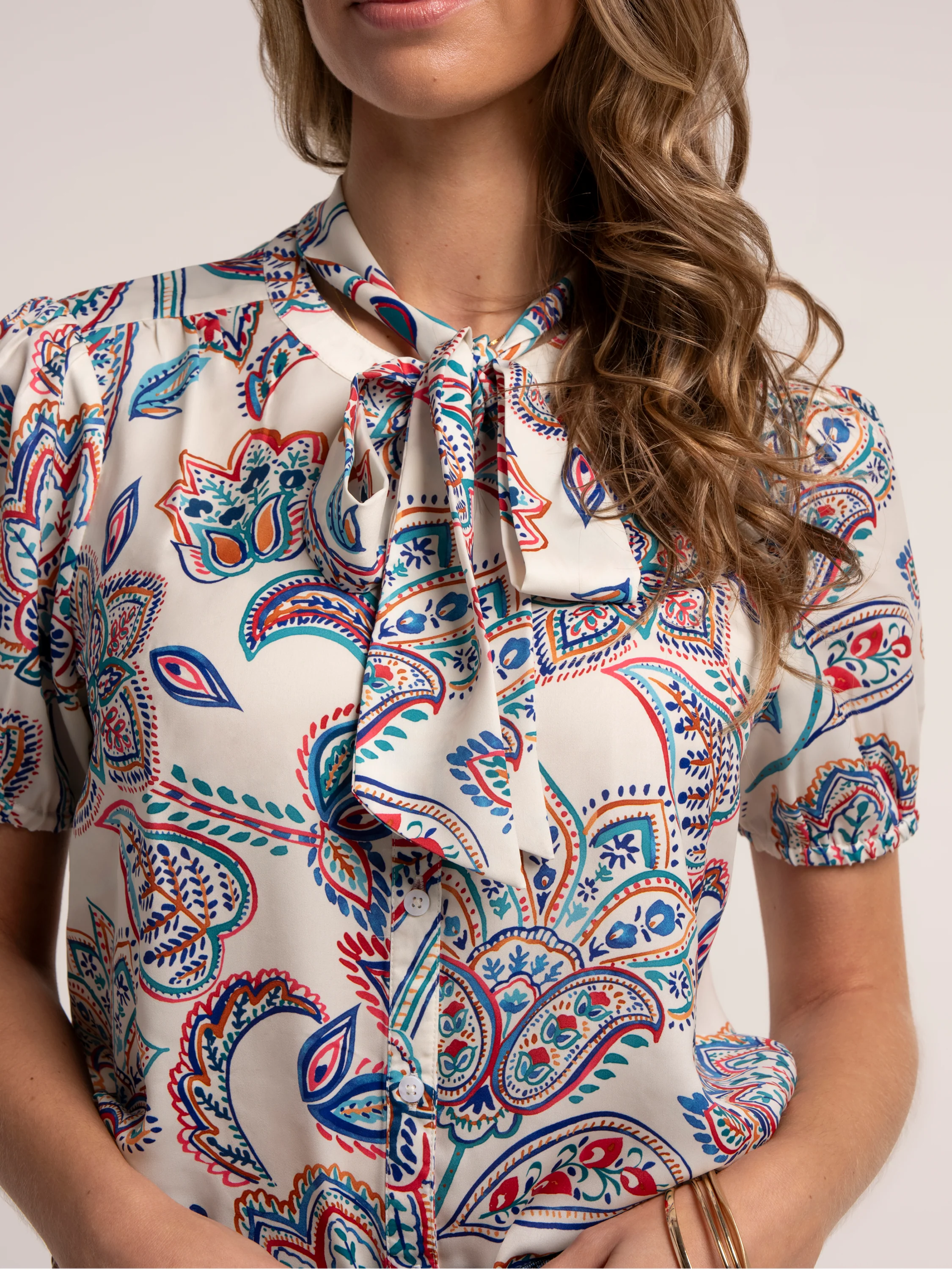 Chae Paisley Blouse - Image 3