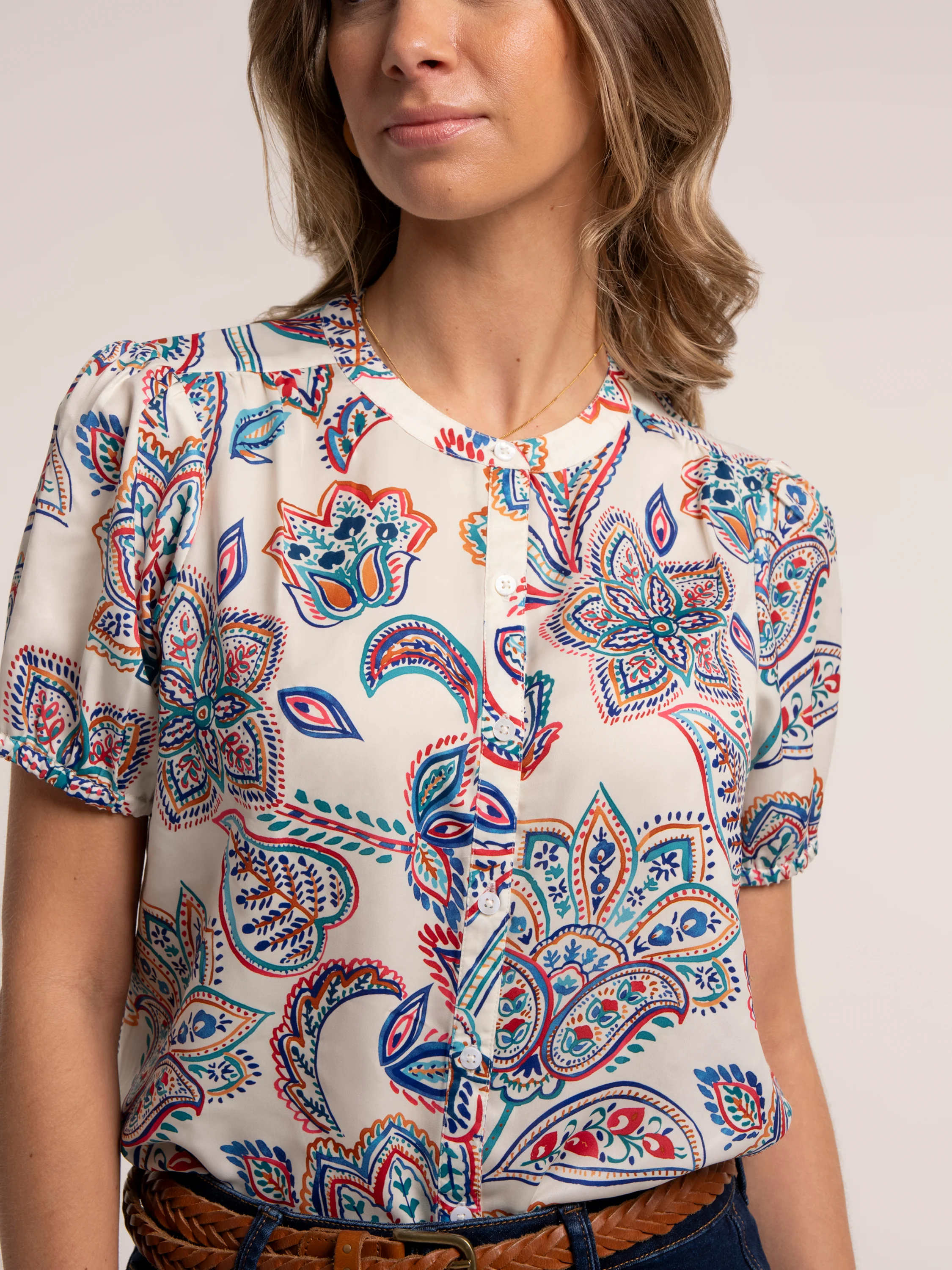 Chae Paisley Blouse - Image 6
