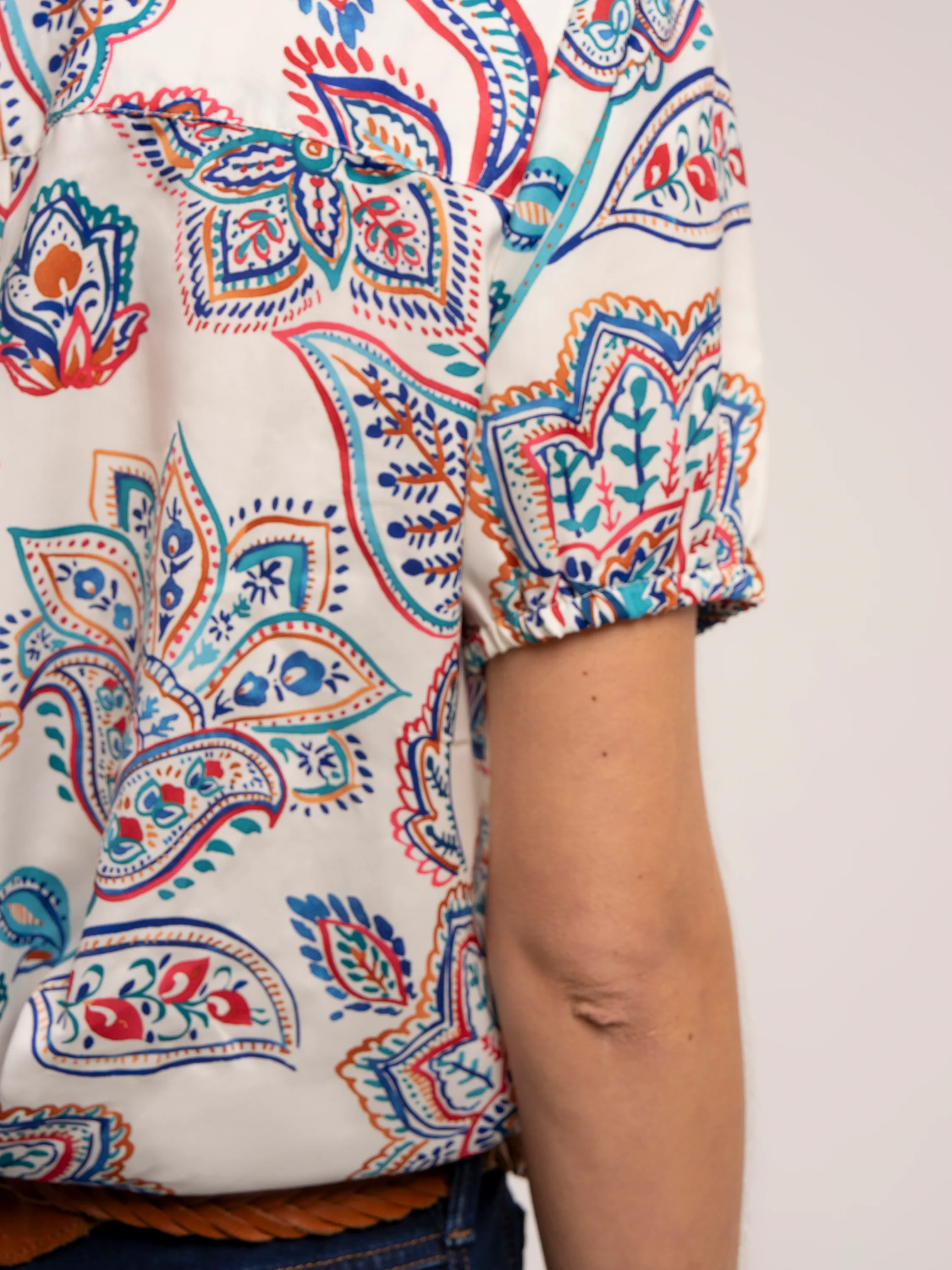 Chae Paisley Blouse - Image 8