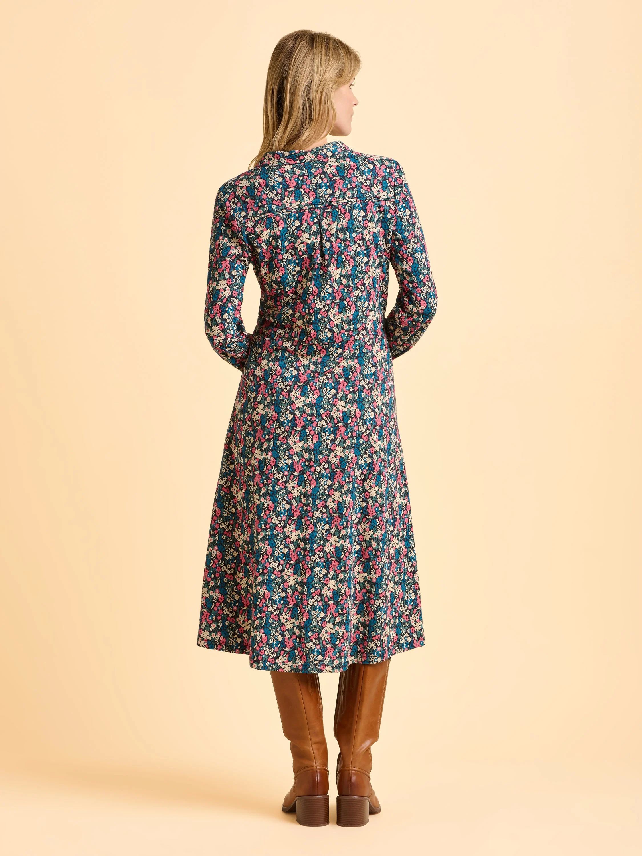 Charlotte Jersey Midi Dress - Image 2