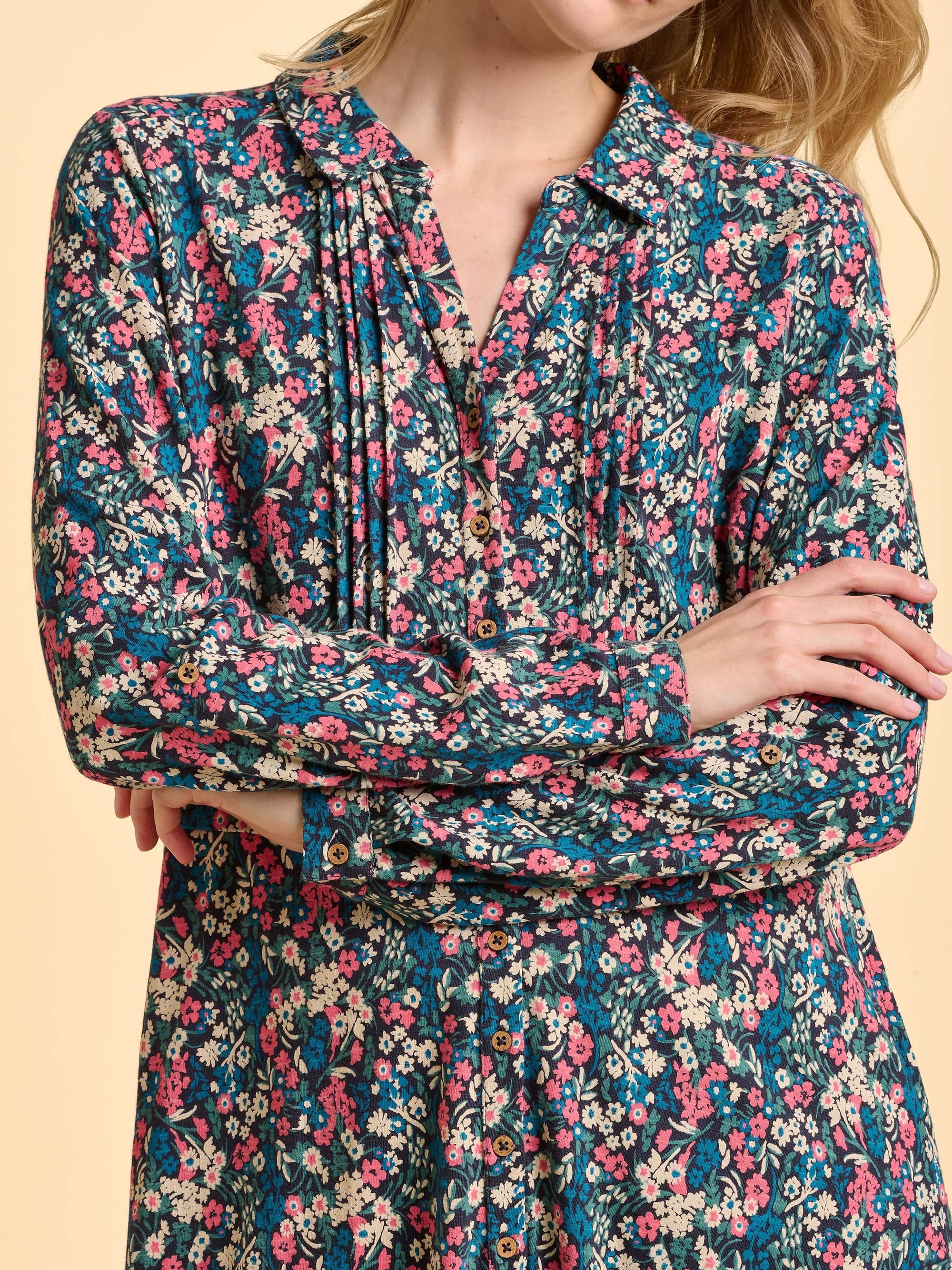 Charlotte Jersey Midi Dress - Image 4