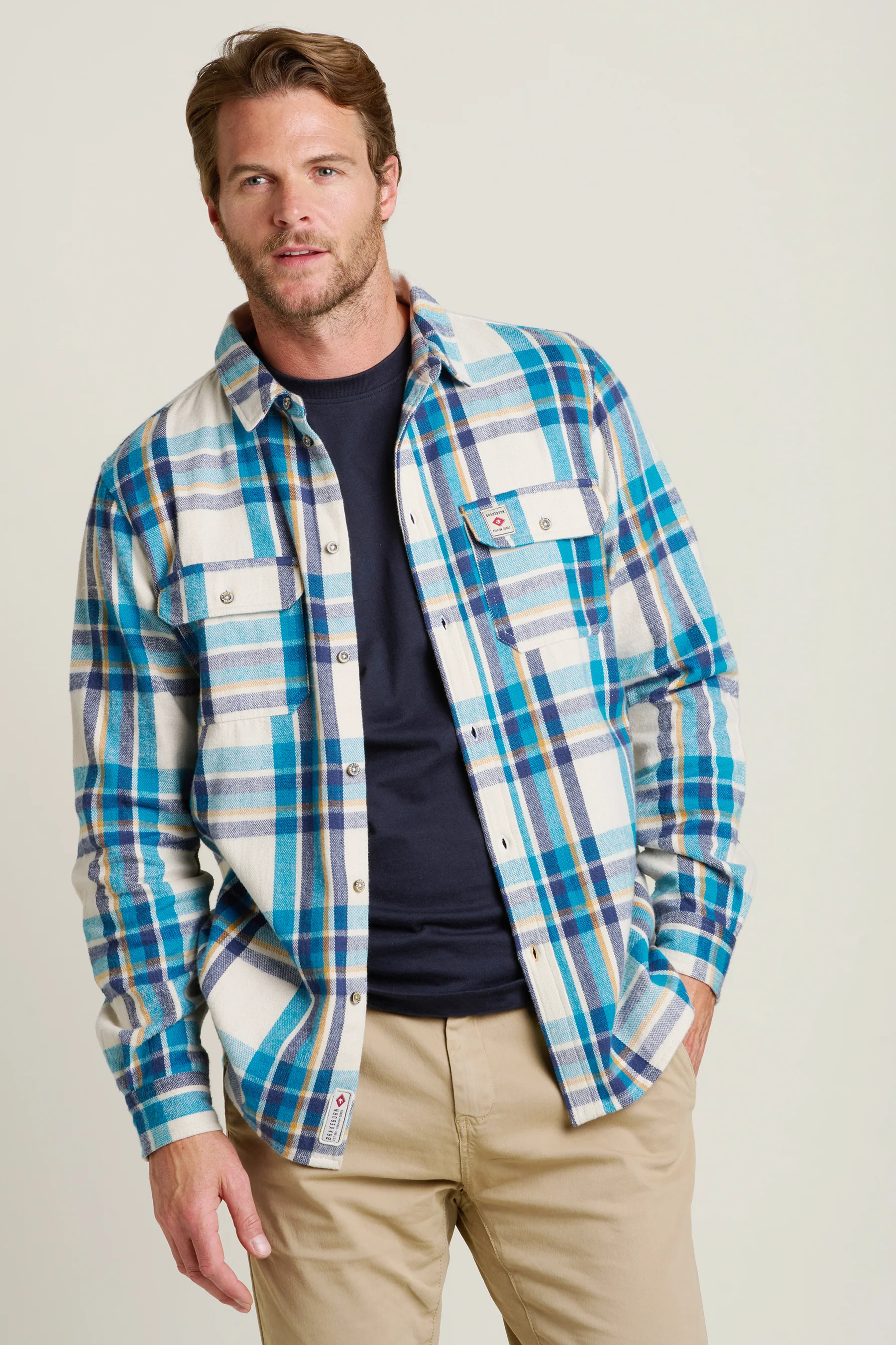 Check Overshirt - Image 3