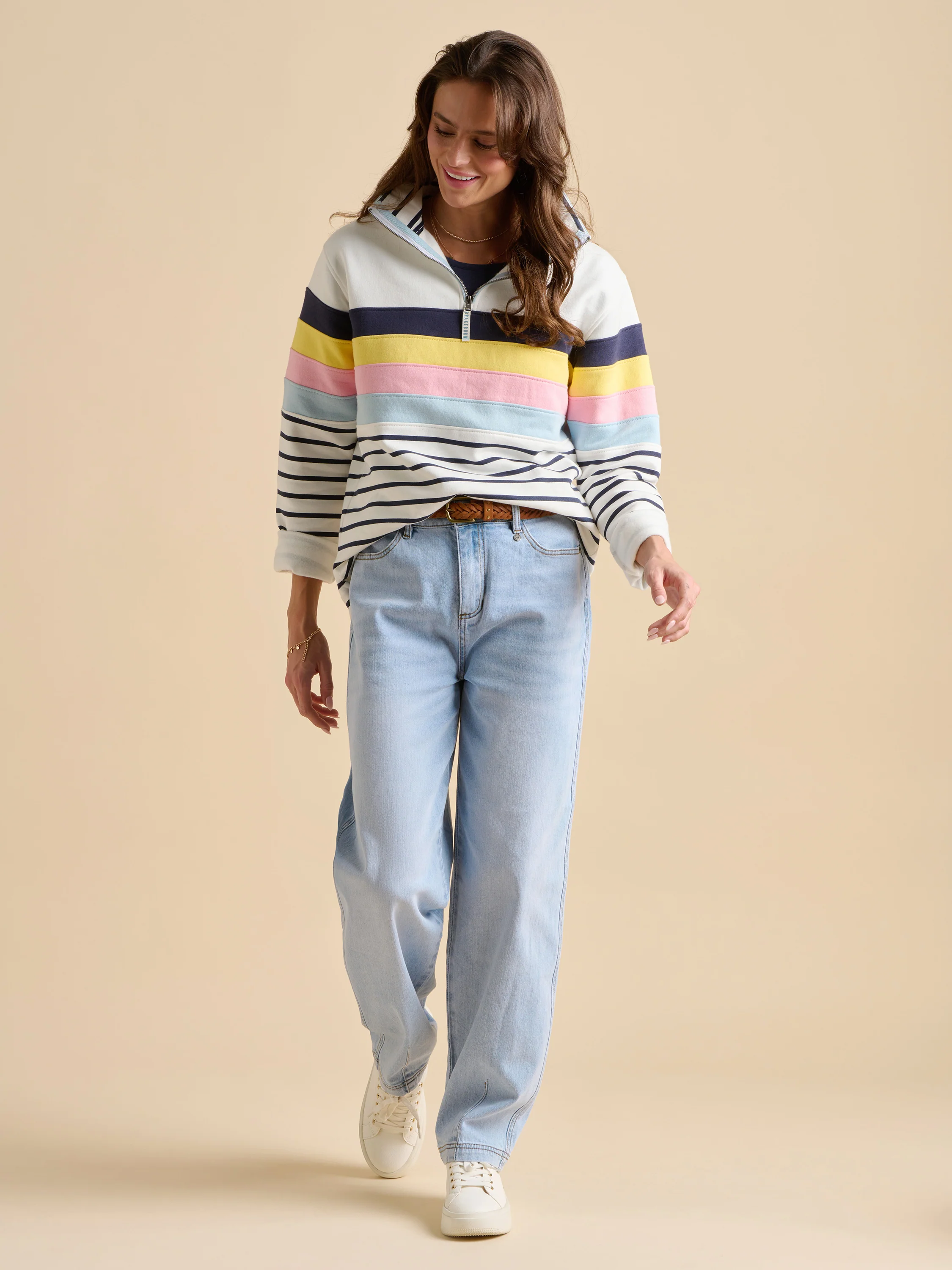 Chest Stripe Quarter Zip - Image 5
