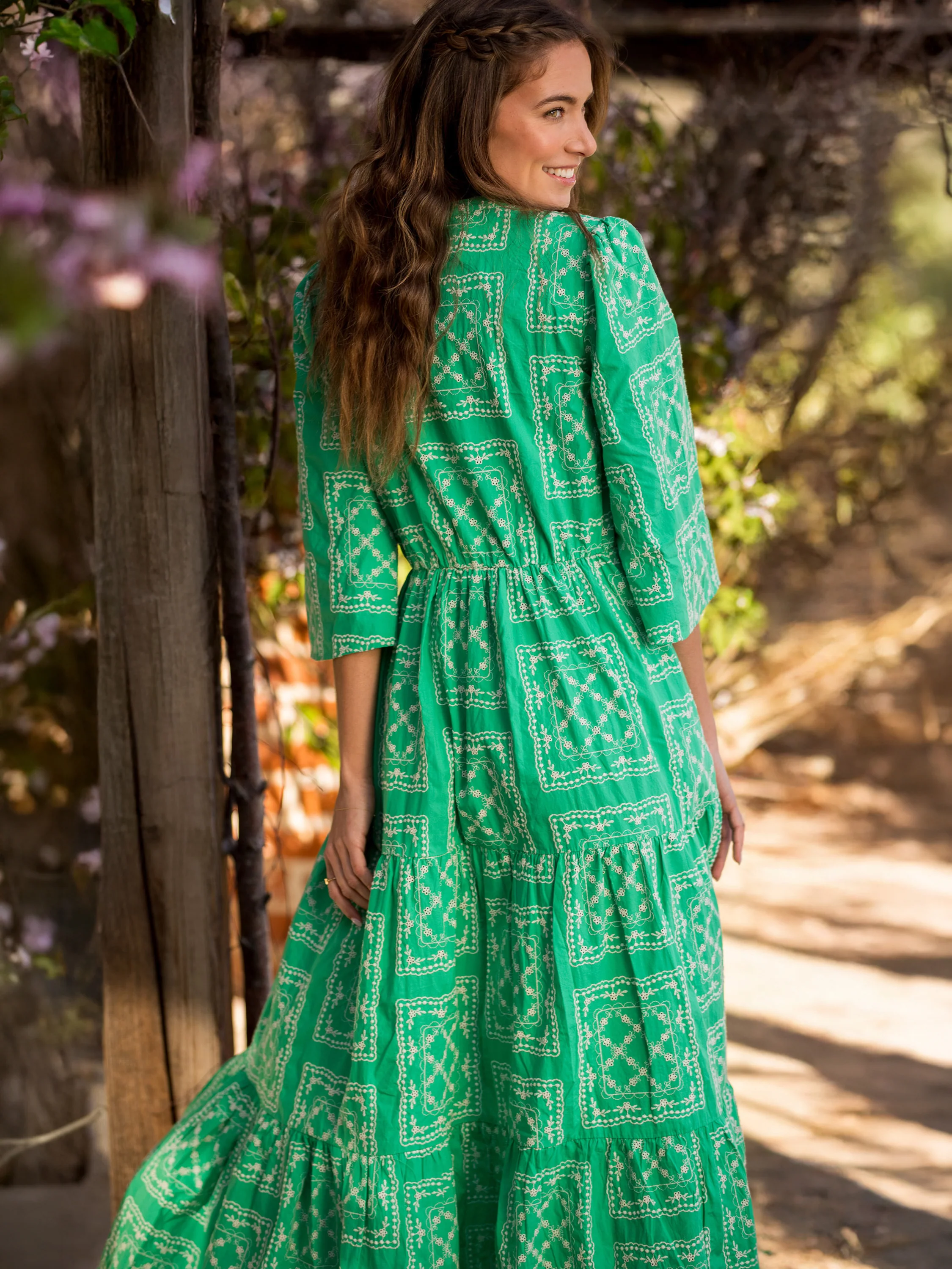Clarisa Embroidered Maxi Dress - Image 6