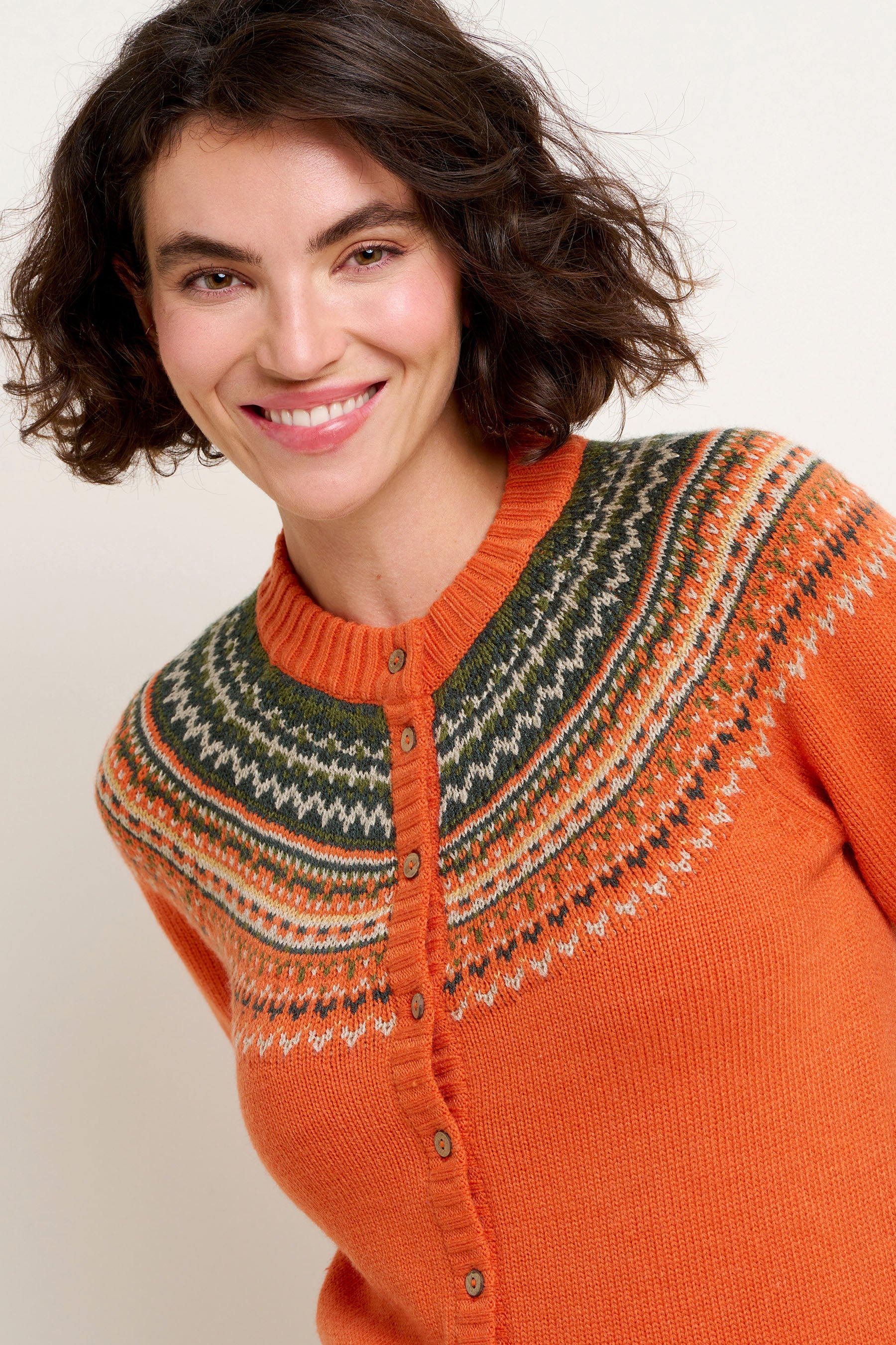 Classic Fairisle Cardigan - Image 4