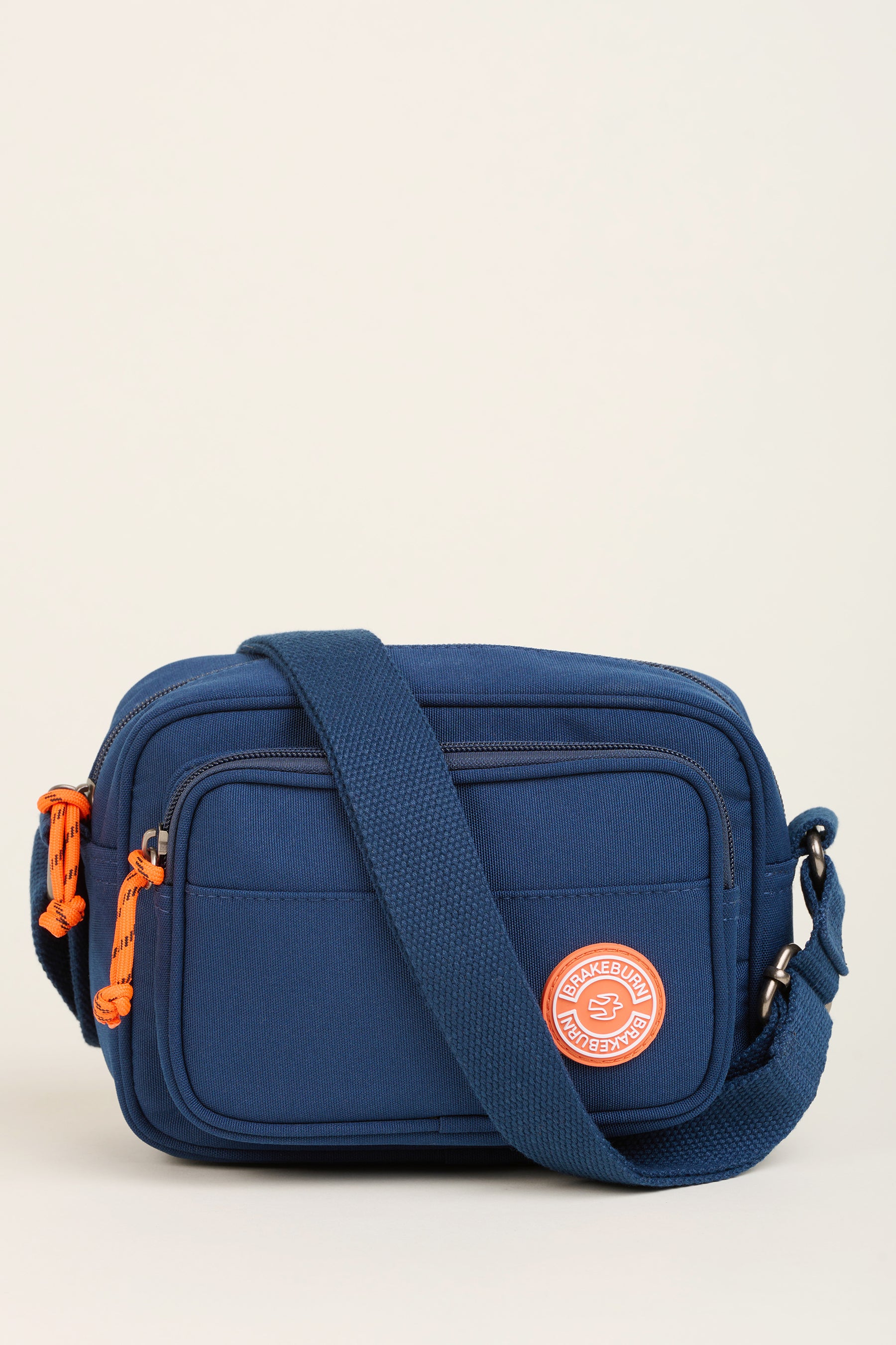 Classic Navy Medium Camera Crossbody Bag - Image 4