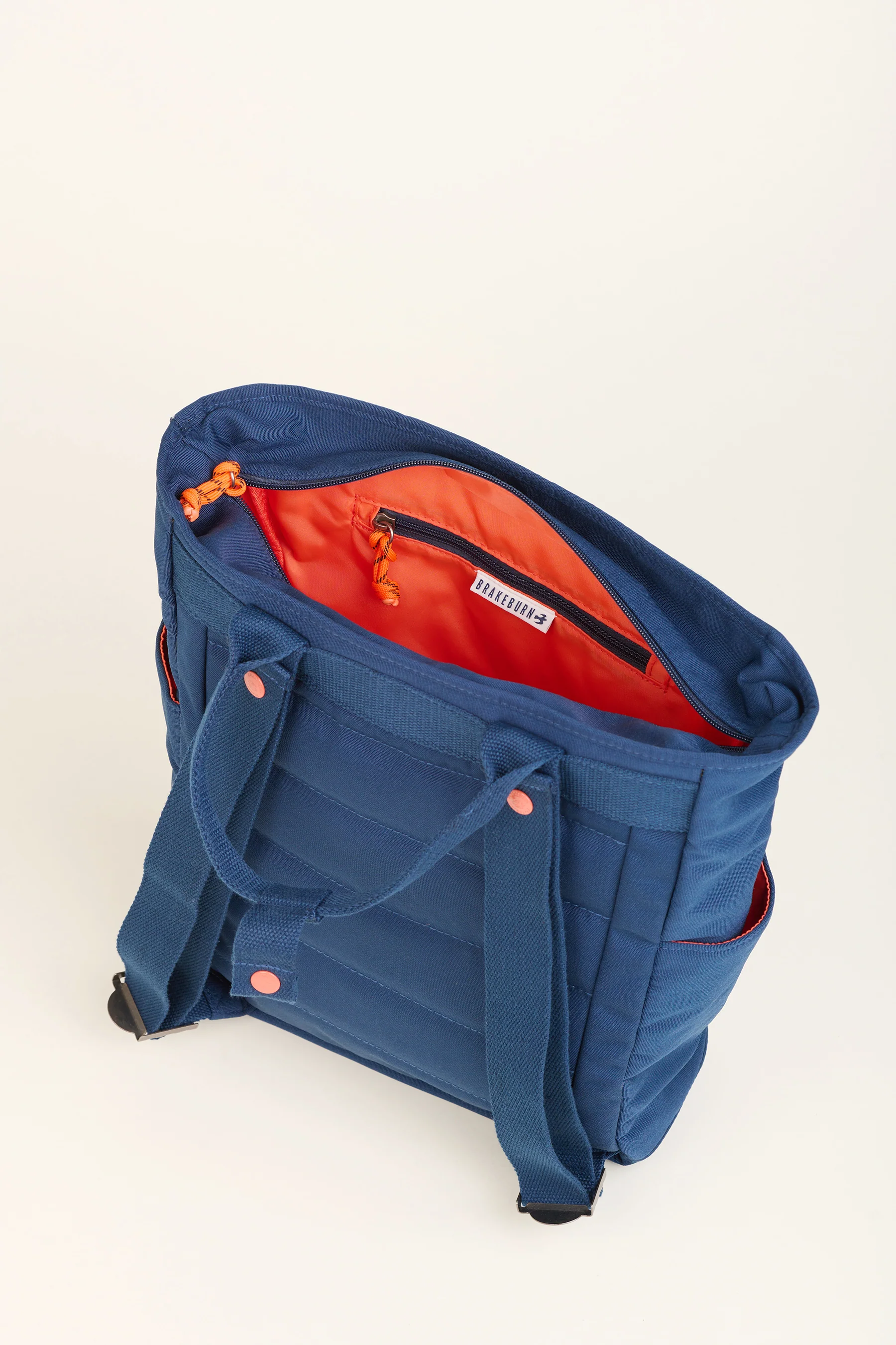 Classic Navy Tote Backpack - Image 2