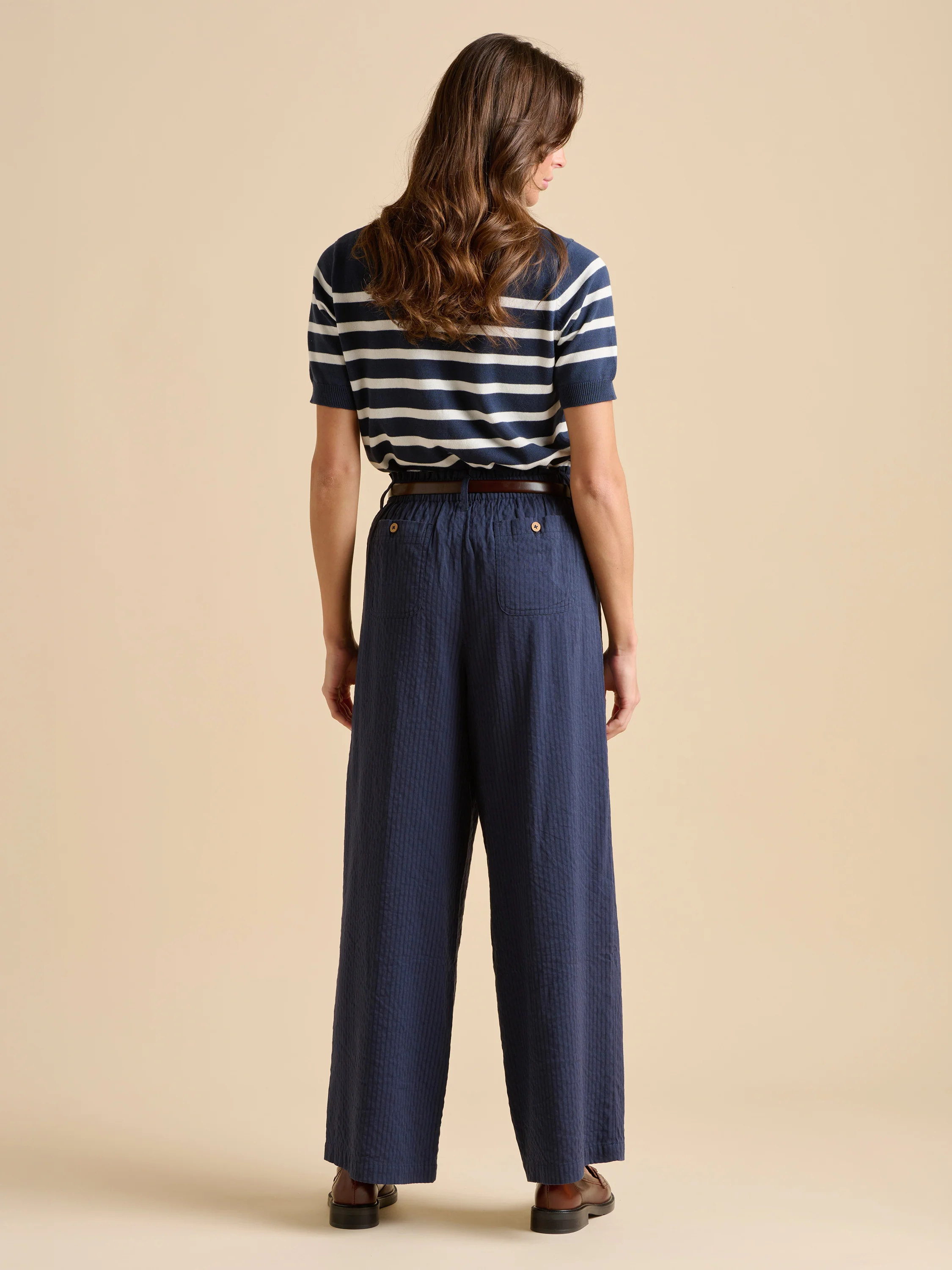 Classic Stripe Knitted Tee - Image 4
