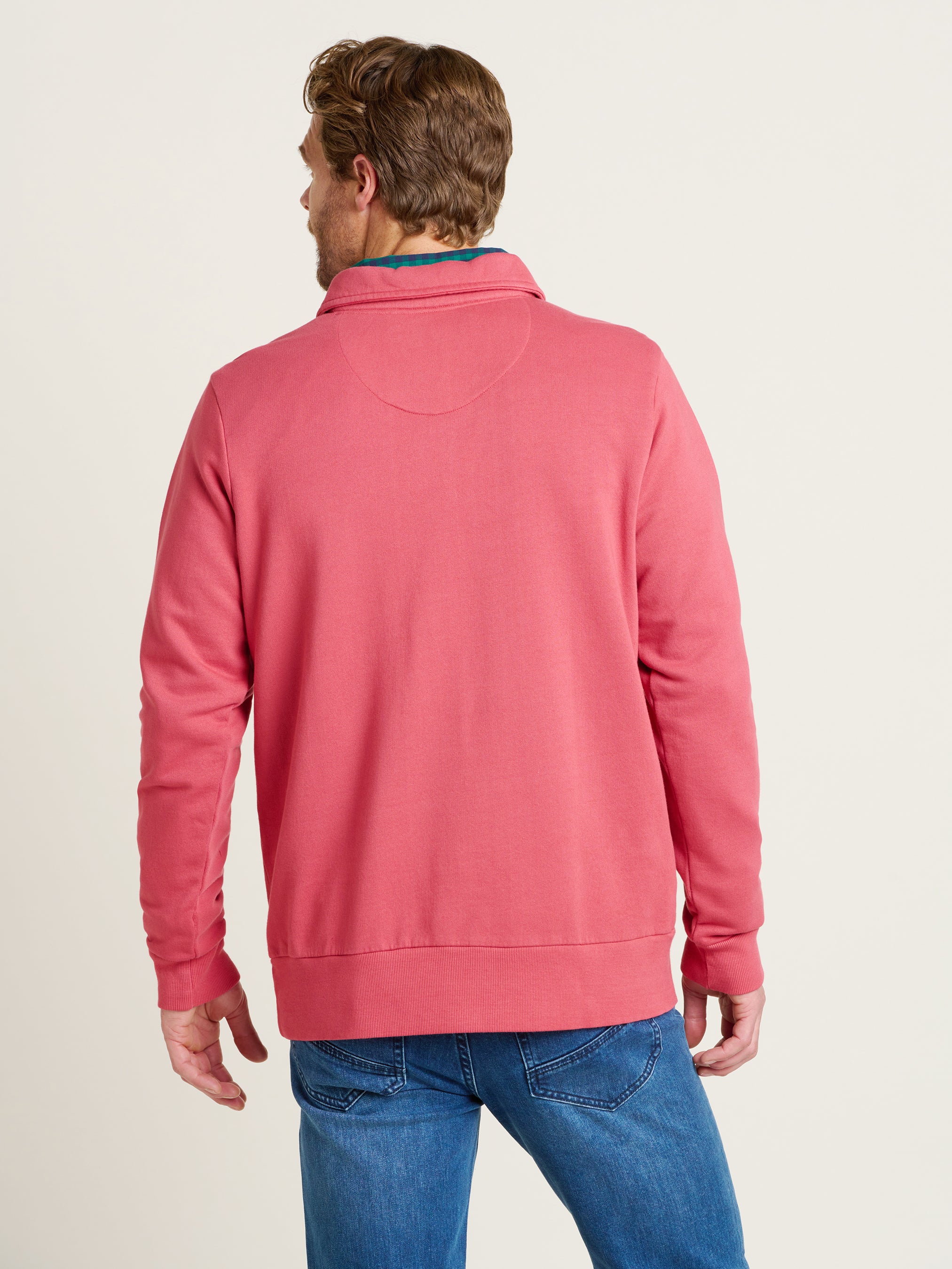 Collared Quarter Zip Sweatshirt - Image 2