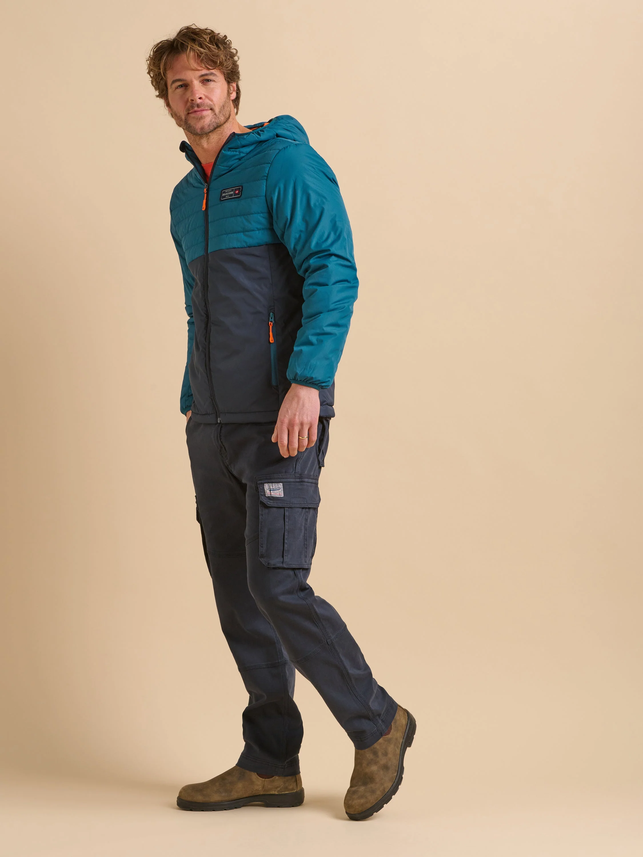 Colour Block Jacket - Image 3