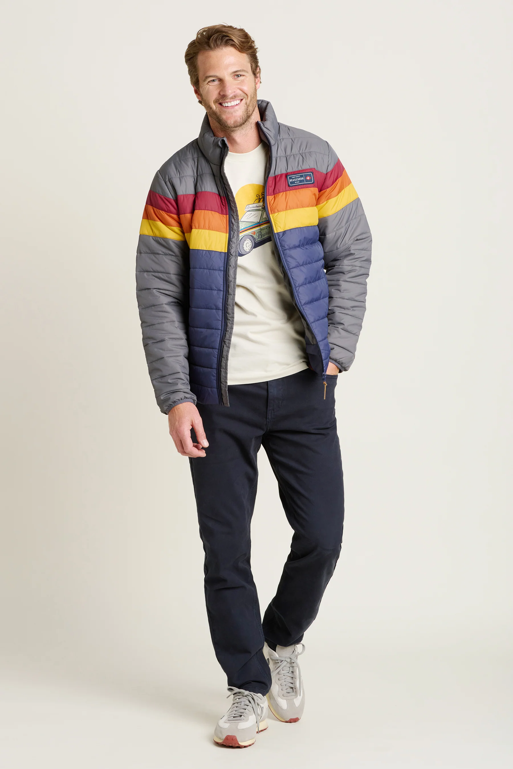 Colour Block Puffer - Image 4