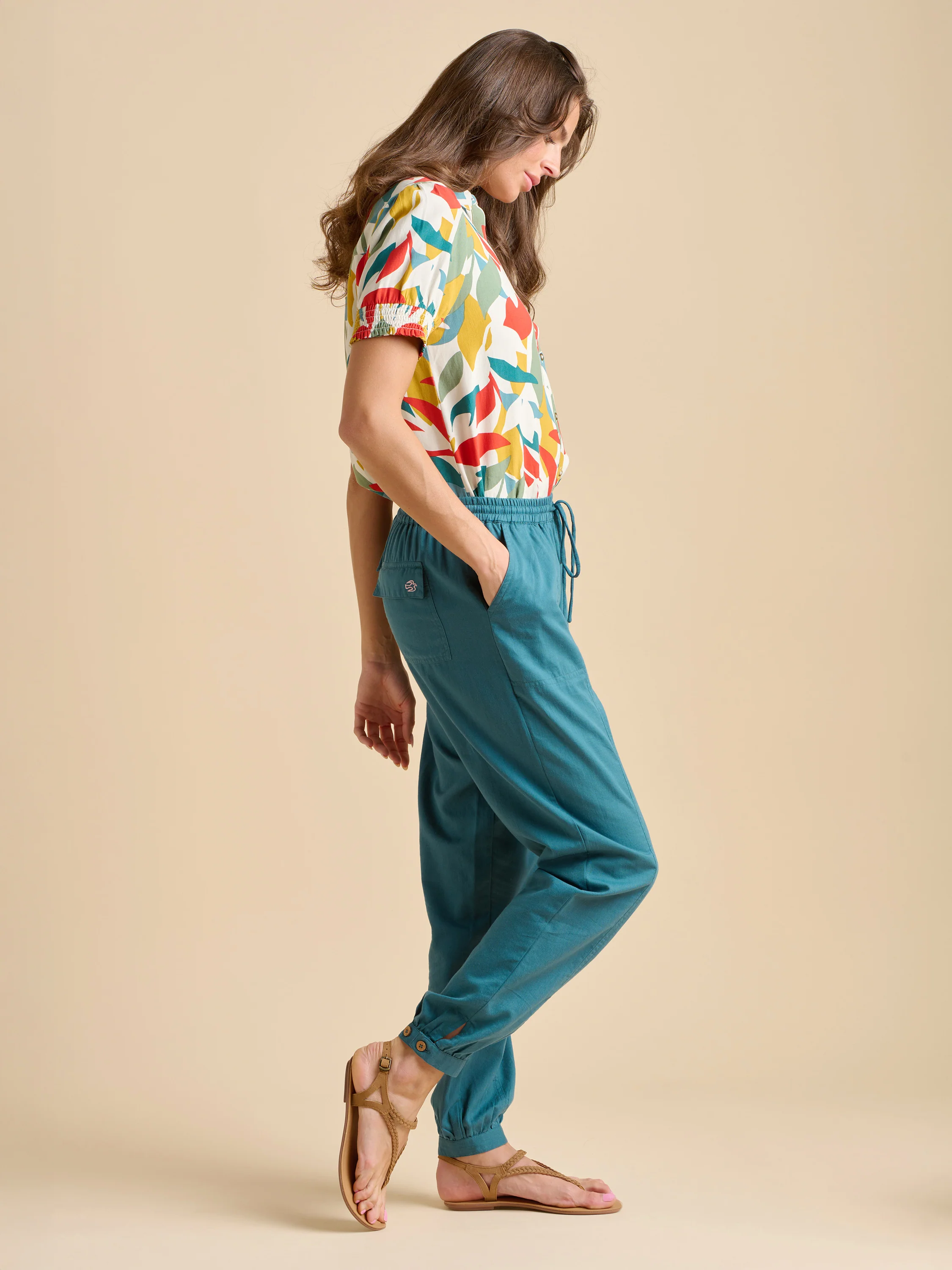 Cuffed Hem Trouser - Image 4