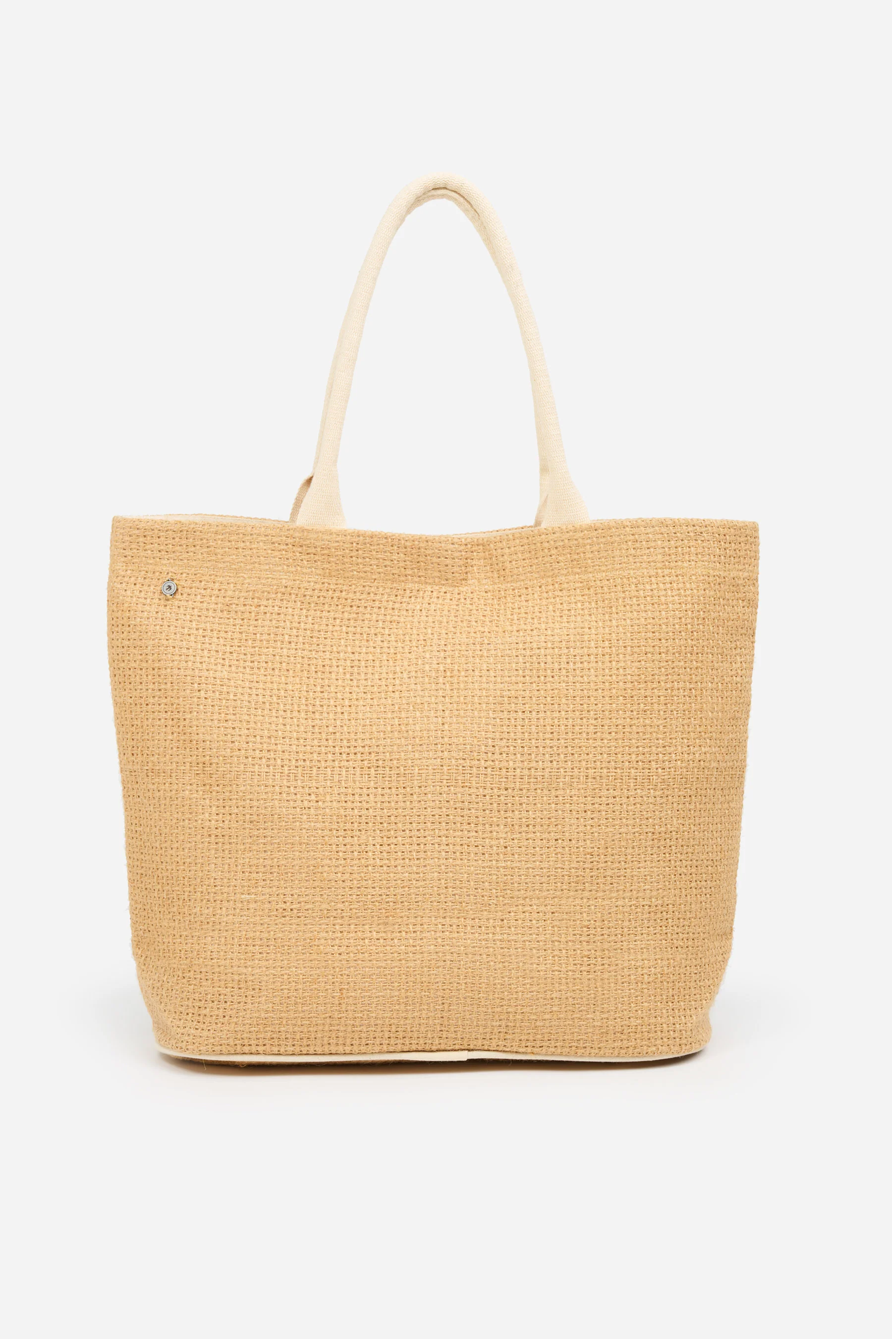 Daisy Jute Beach Bag - Image 4