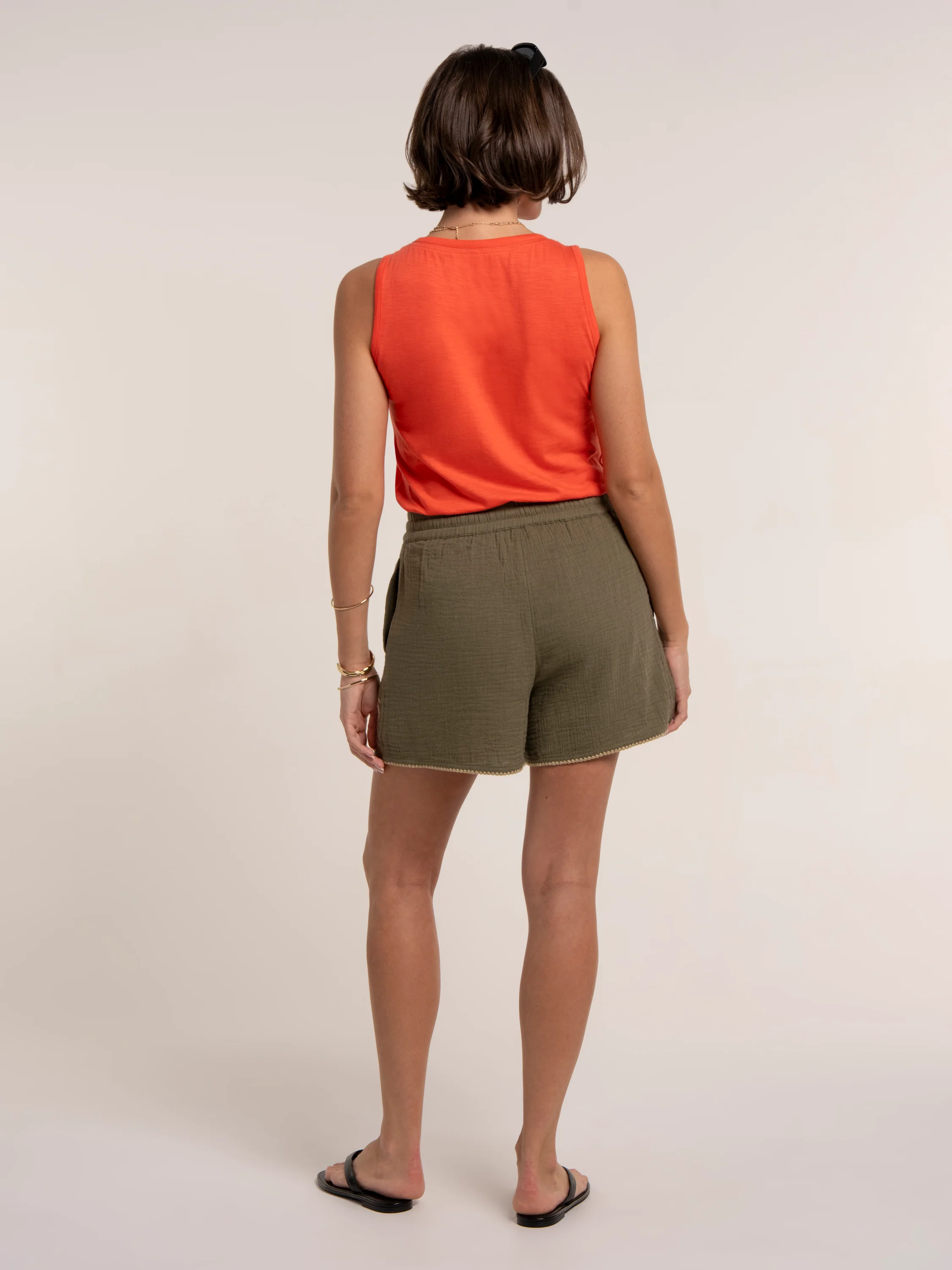 Darcy Embroidered Shorts - Image 4
